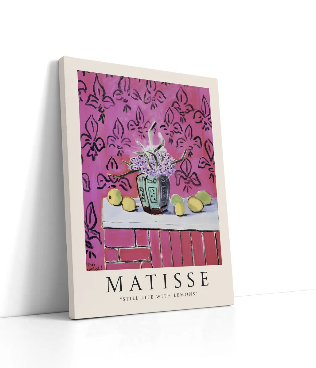 Henri Matisse - Still Life With Lemons Lærred