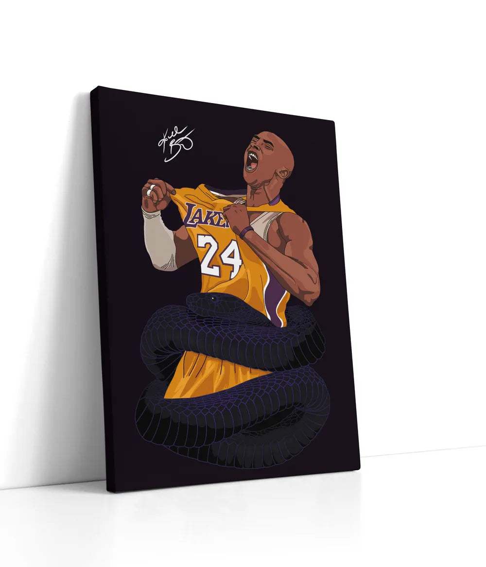 Kobe x Mamba Mentality Lærred