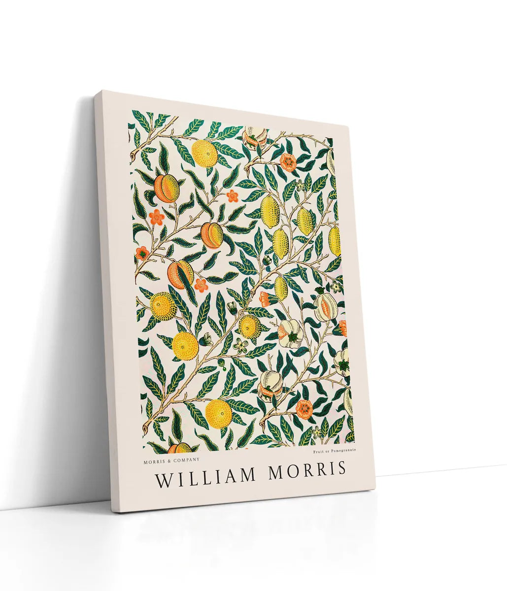 William Morris - Fruit Or Pomegranate Lærred