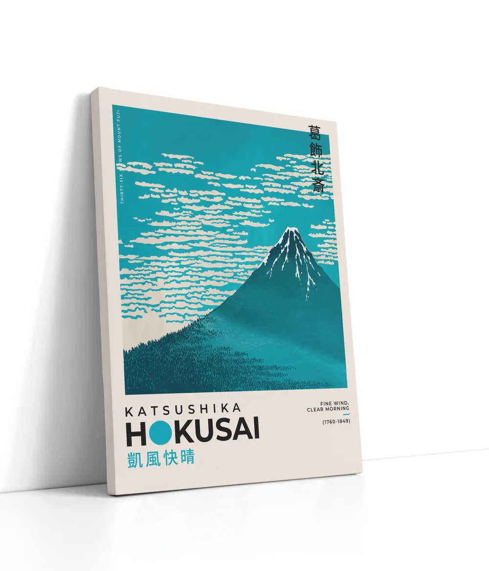 Katsushika Hokusai - Fine Wind Clear Morning Lærred