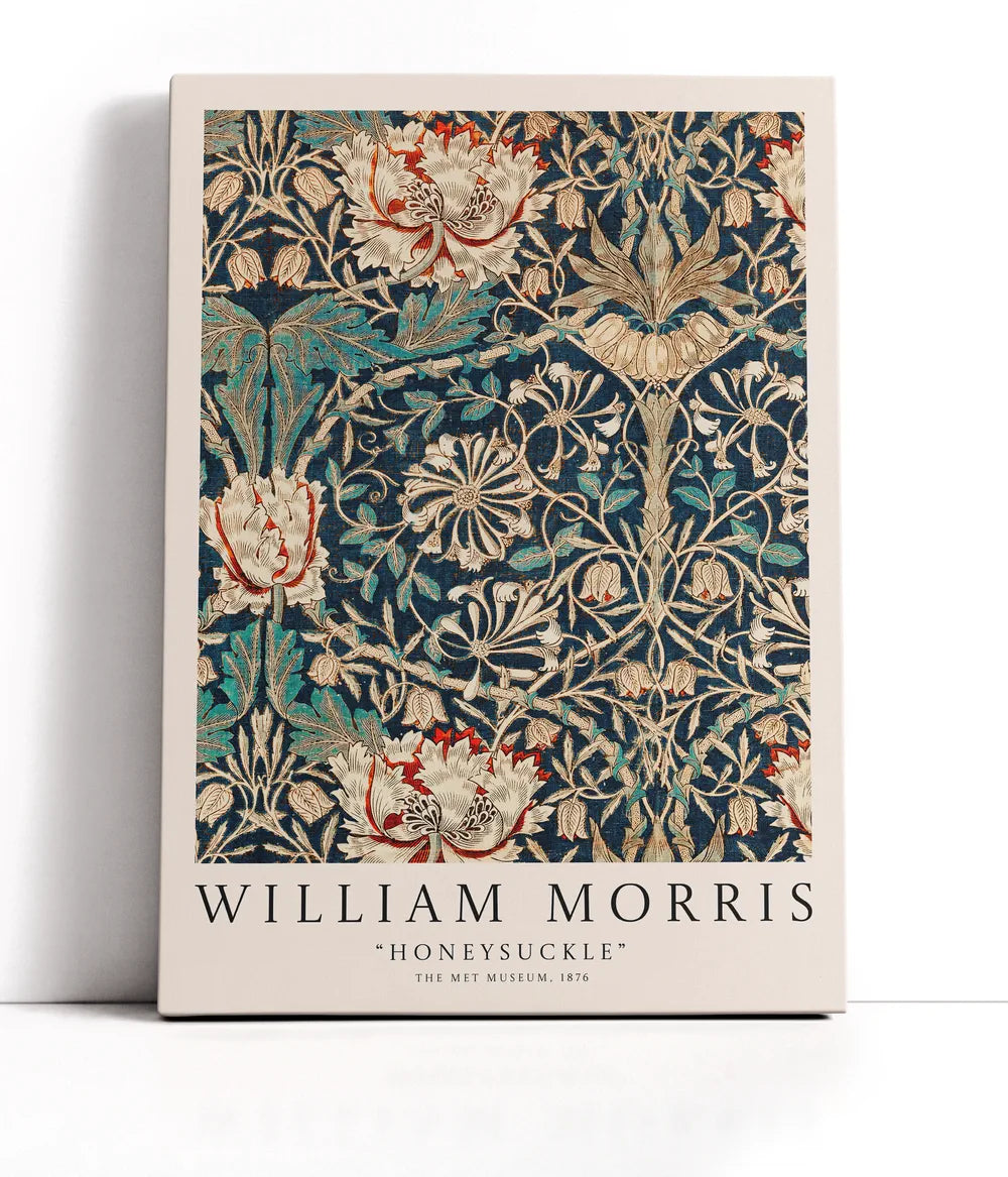 William Morris - Honeysuckle Lærred