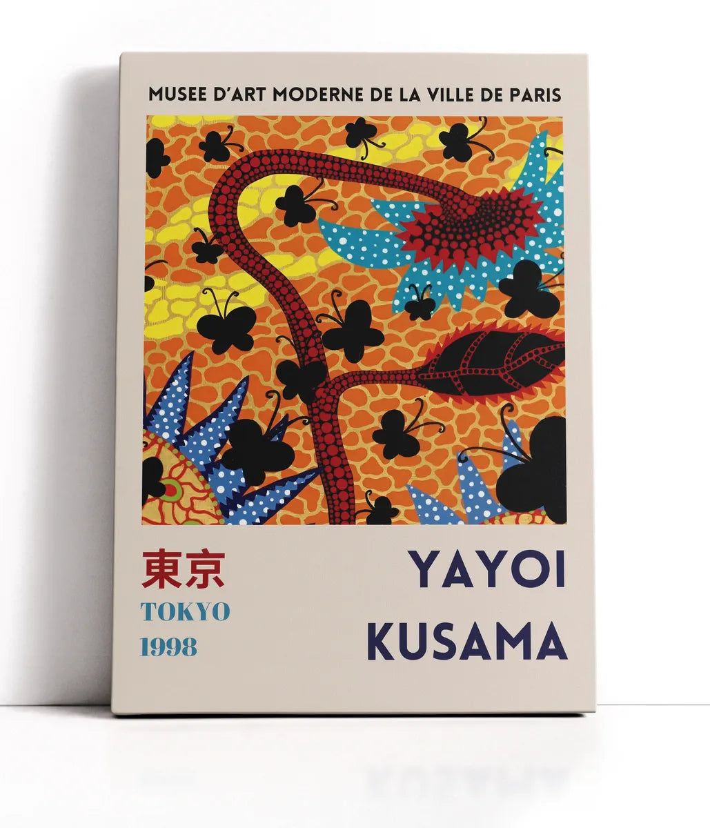 Yayoi Kusama - Flower Pot Lærred