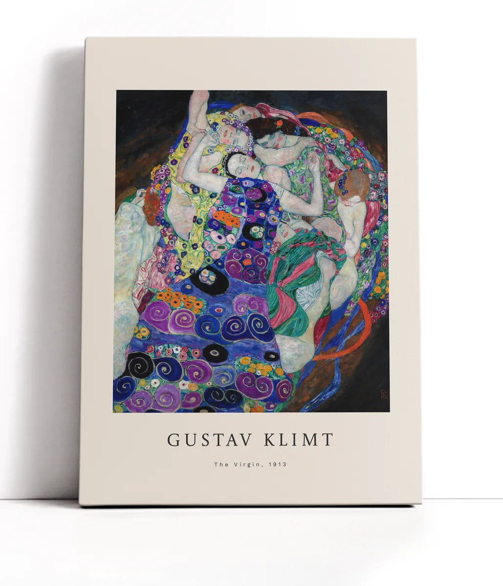 Gustav Klimt - The Virgin Lærred