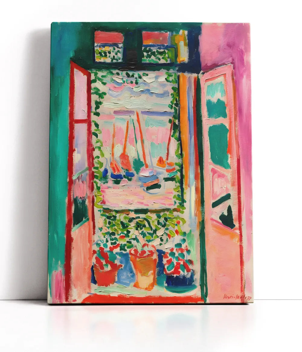 Henri Matisse - Open Window - 1905 Lærred