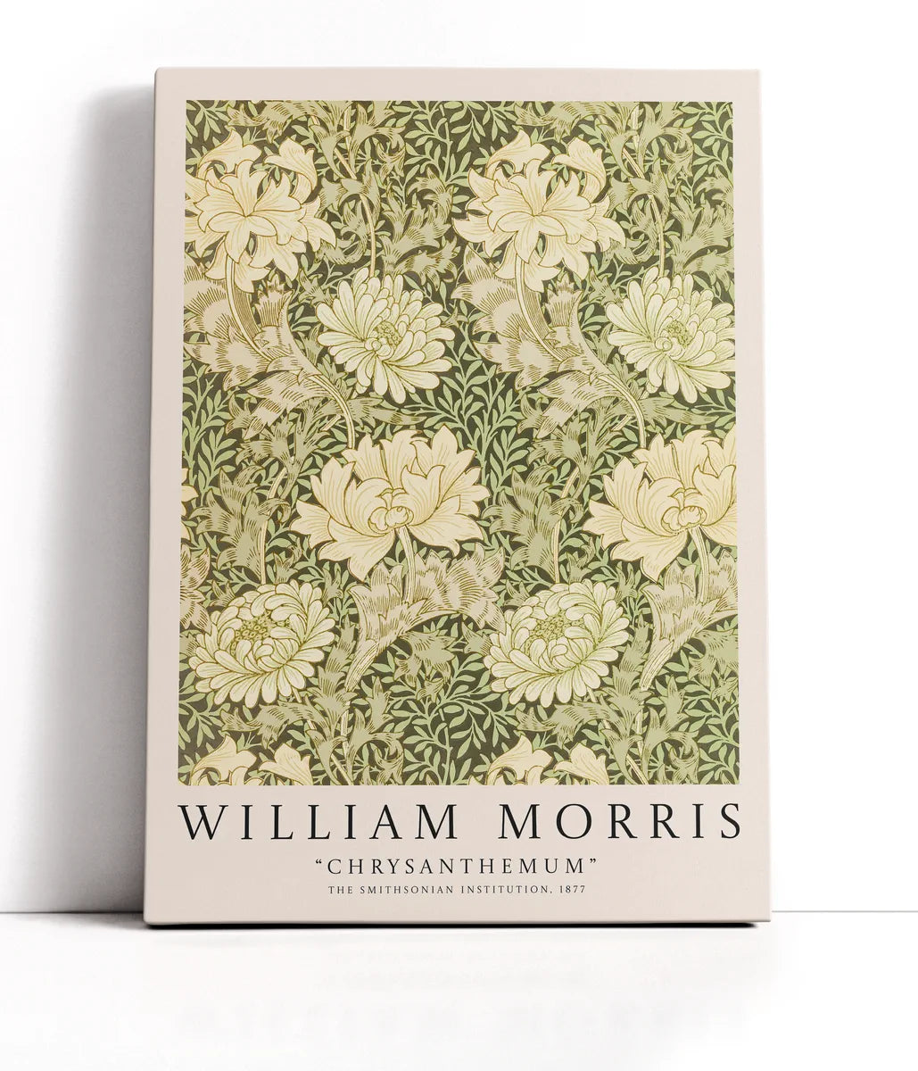 William Morris - Chrysanthemum Lærred