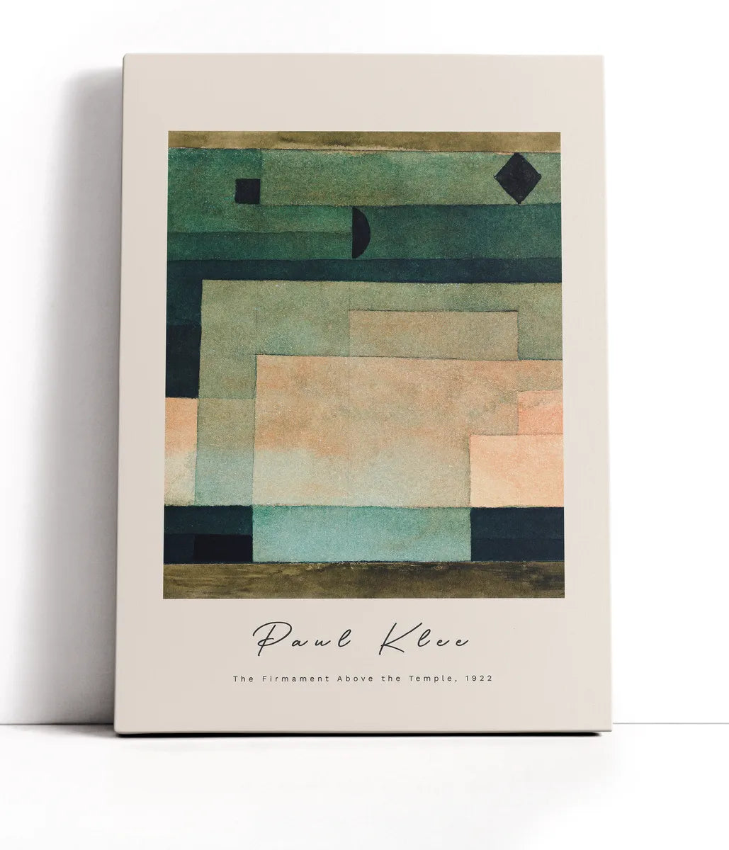 Paul Klee - The Firmament Above The Temple Lærred
