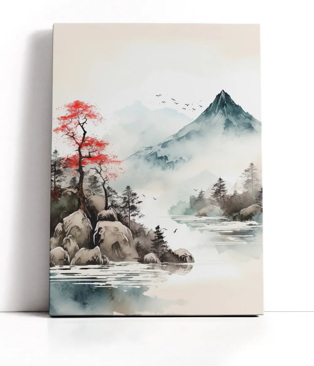 Japanese Nature Lærred