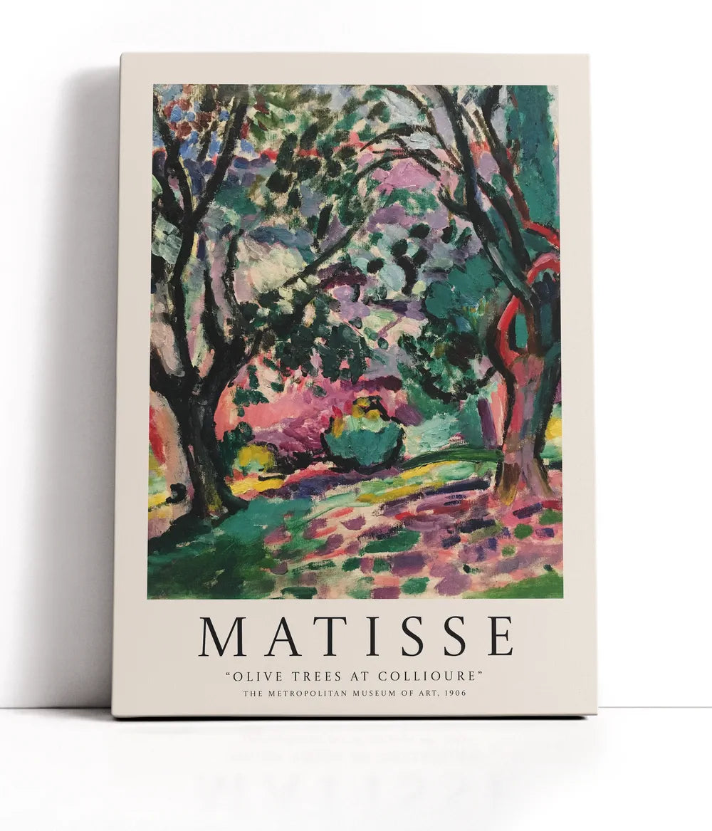 Henri Matisse - Olive Trees At Collioure Lærred