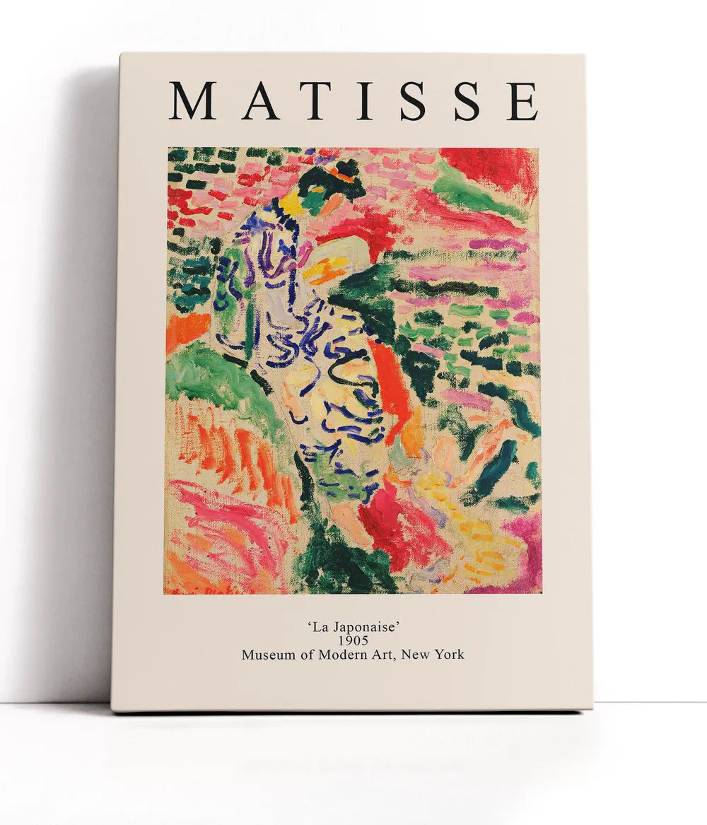 Henri Matisse - La Japonaise Lærred