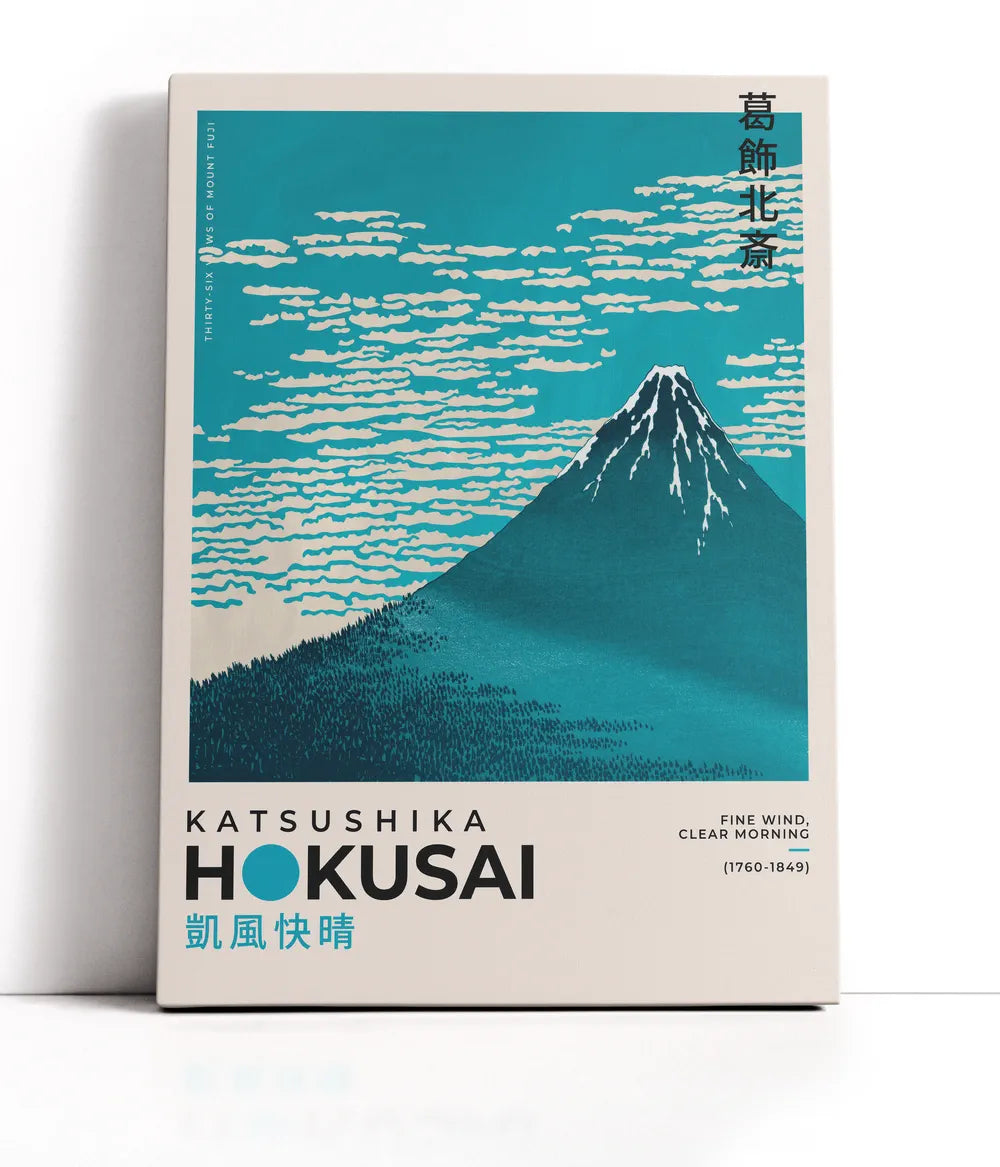 Katsushika Hokusai - Fine Wind Clear Morning Lærred