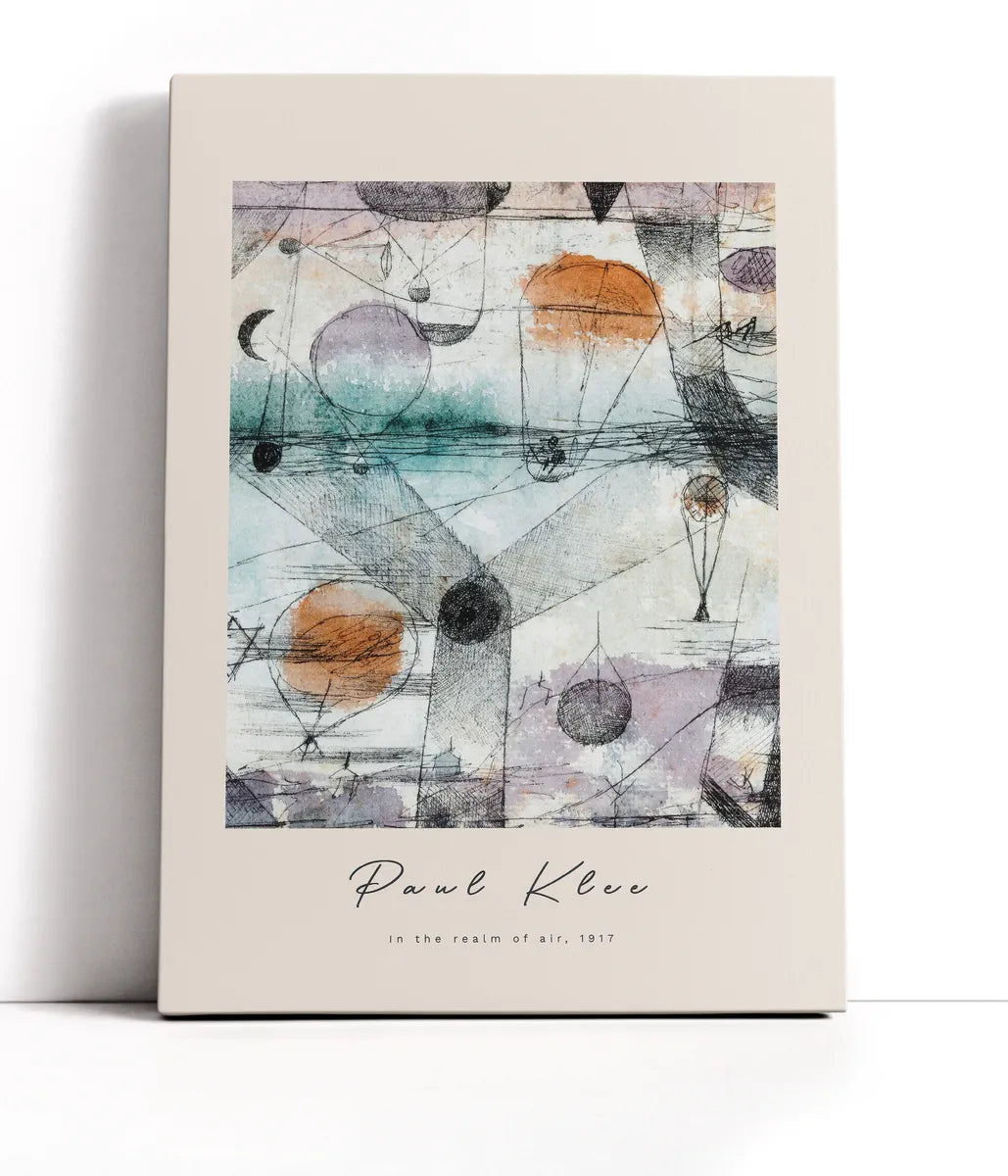 Paul Klee - In The Realm Of Air Lærred
