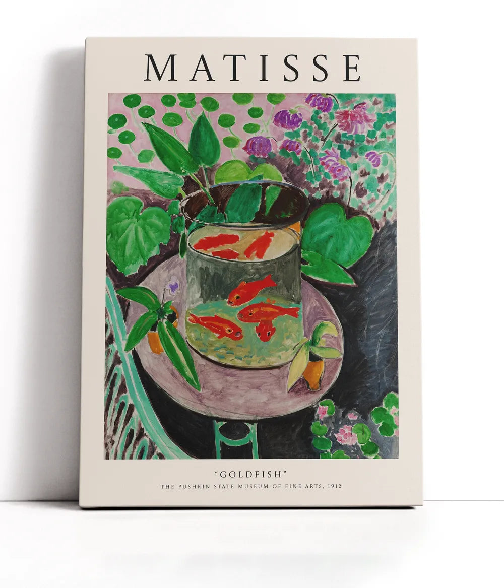 Henri Matisse - Goldfish Lærred