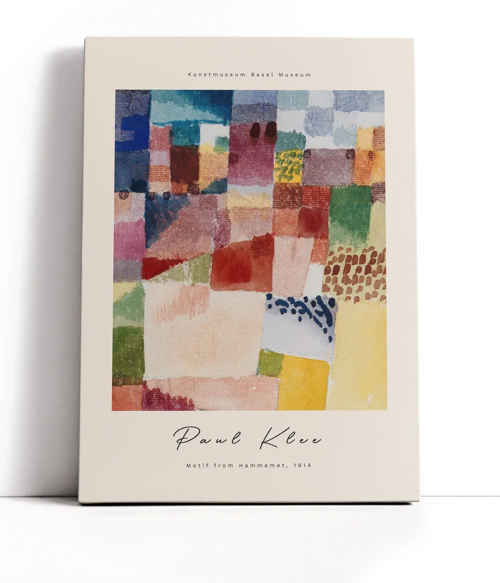 Paul Klee - Motif From Hammamet Lærred