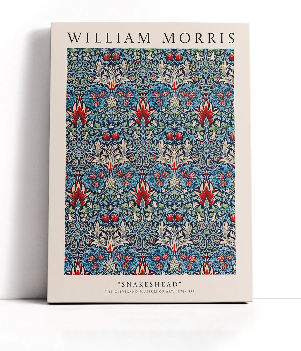 William Morris - Snakeshead Lærred