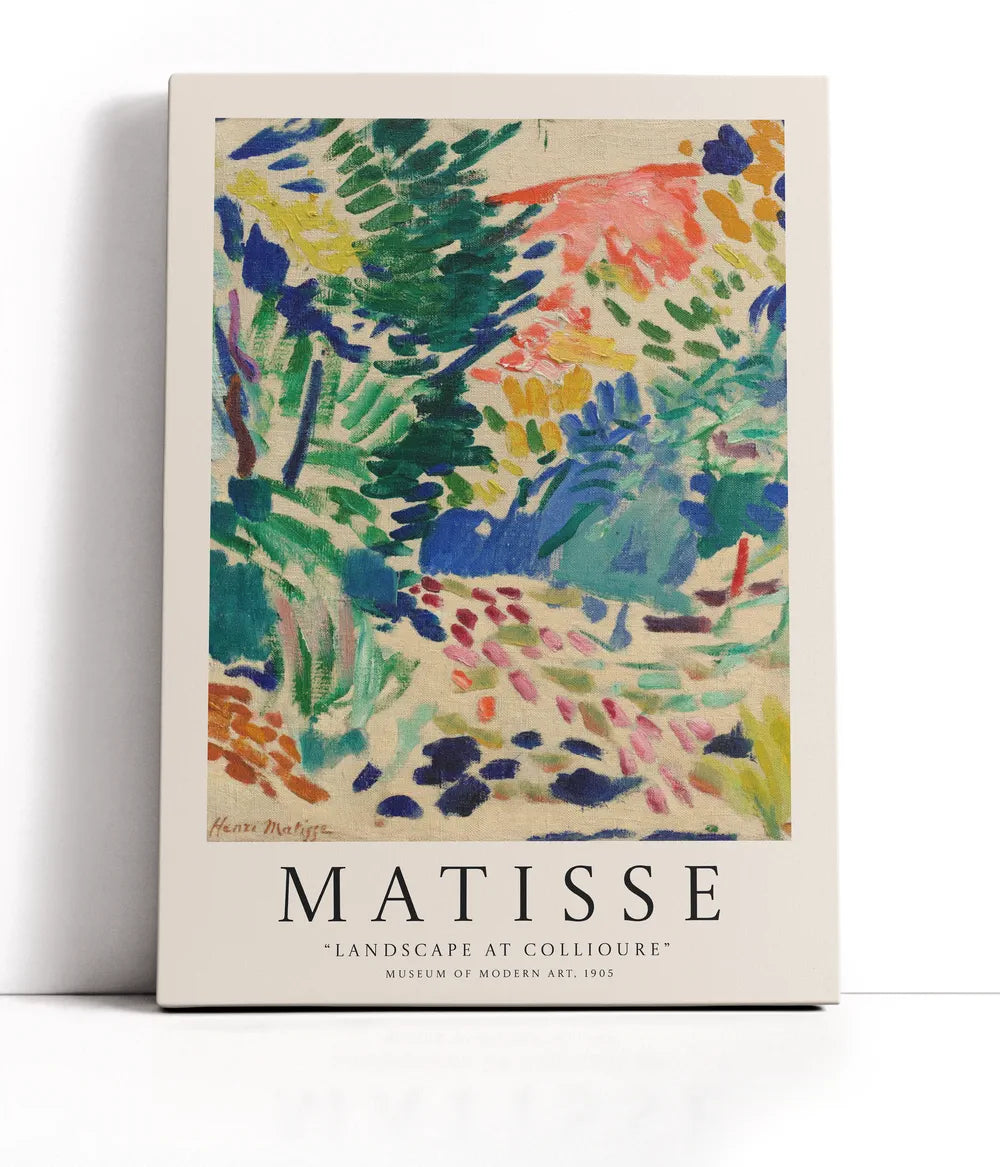 Henri Matisse - Landscape At Collioure Lærred