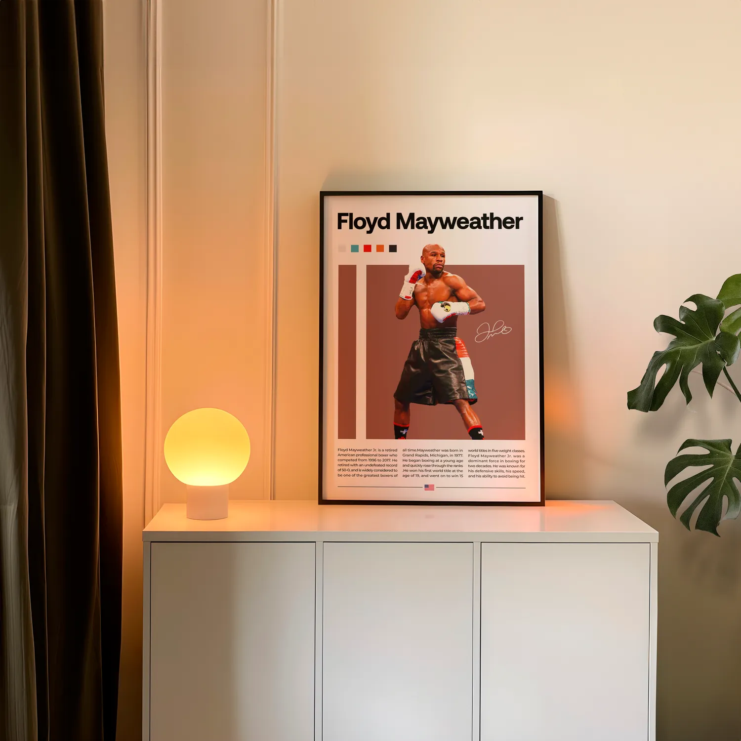 Floyd Mayweather Plakat