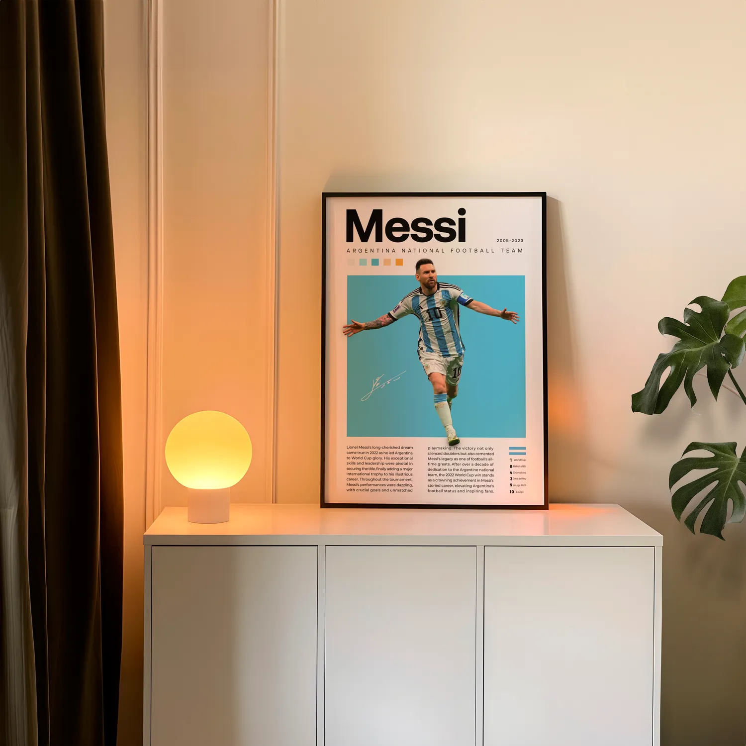 Lionel Messi No. 2 Plakat