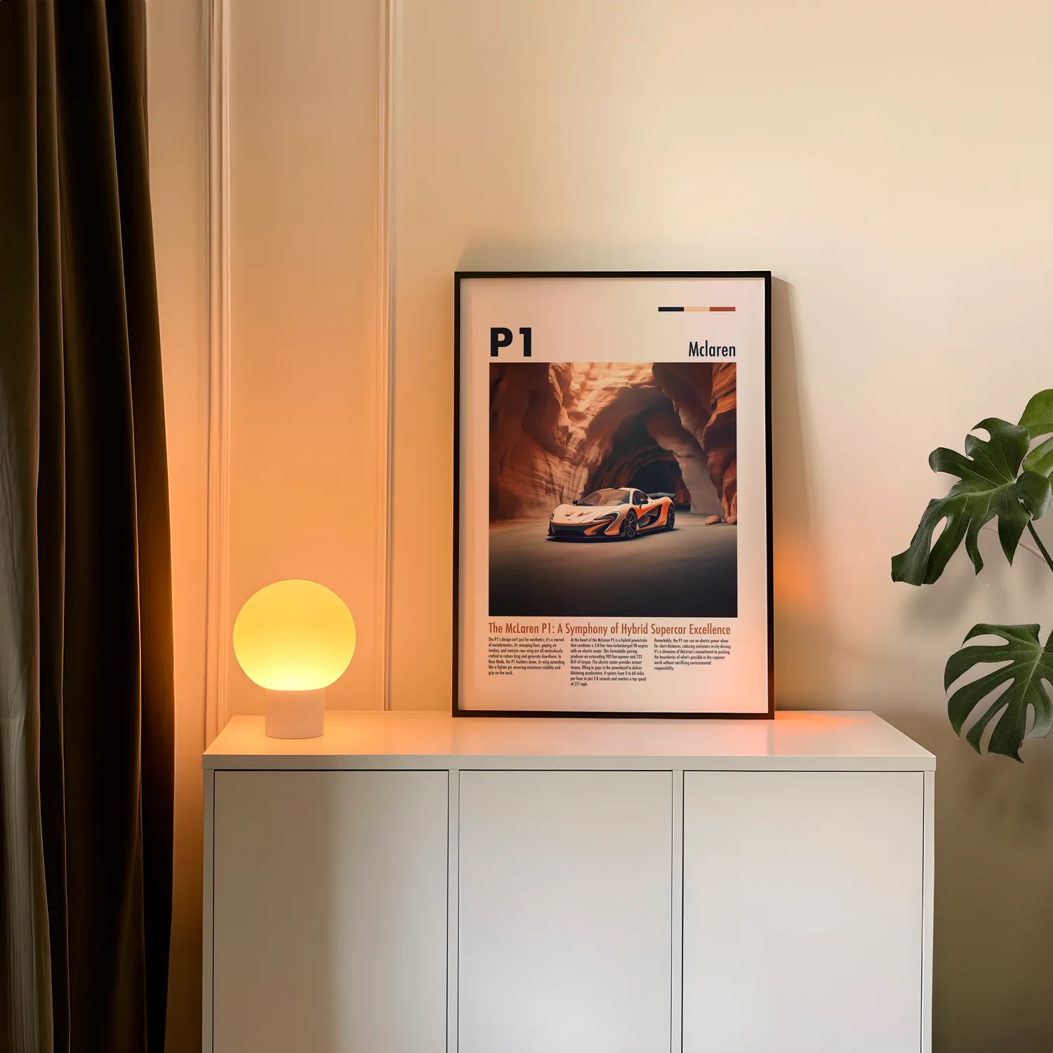 McLaren P1 Plakat