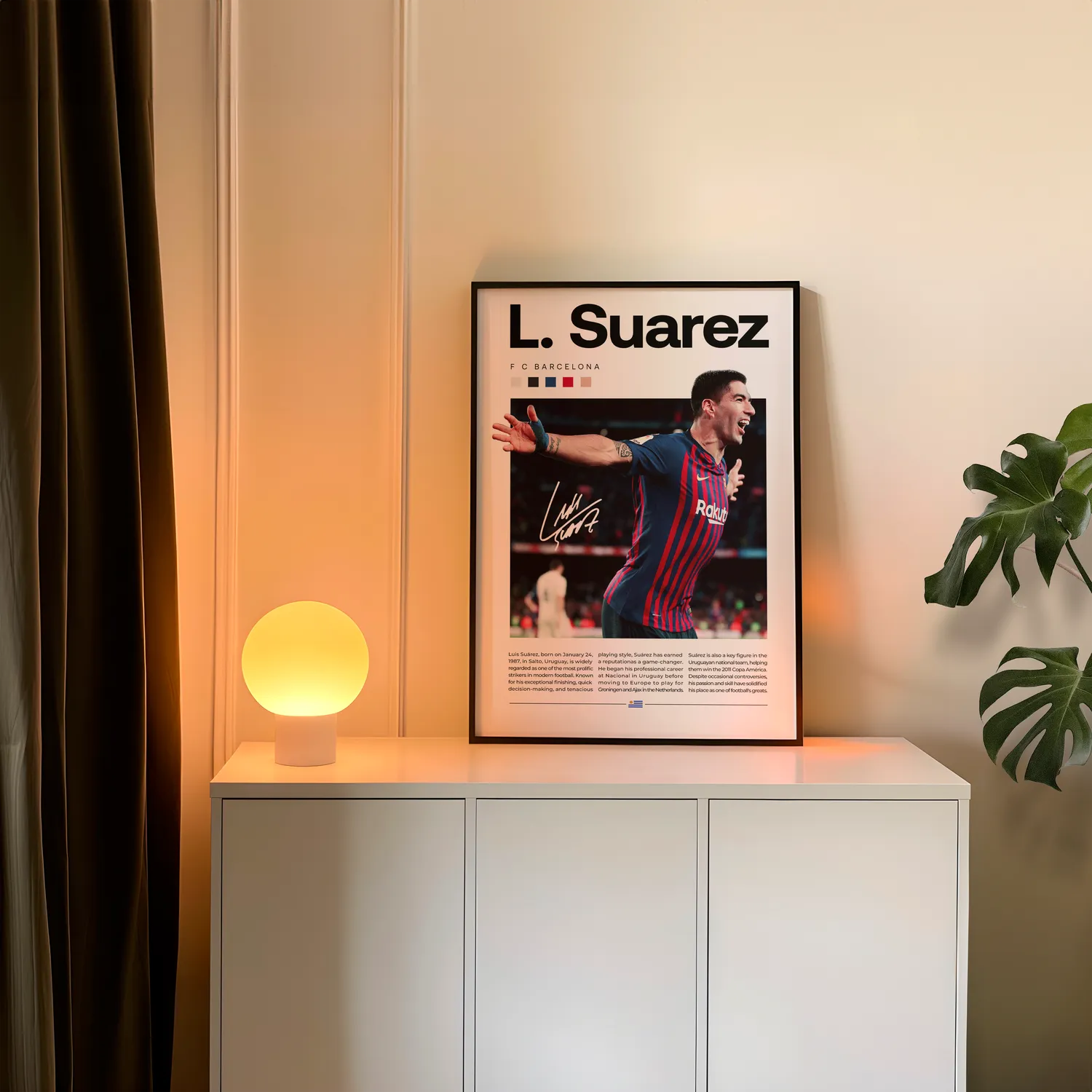 Luis Suarez Plakat
