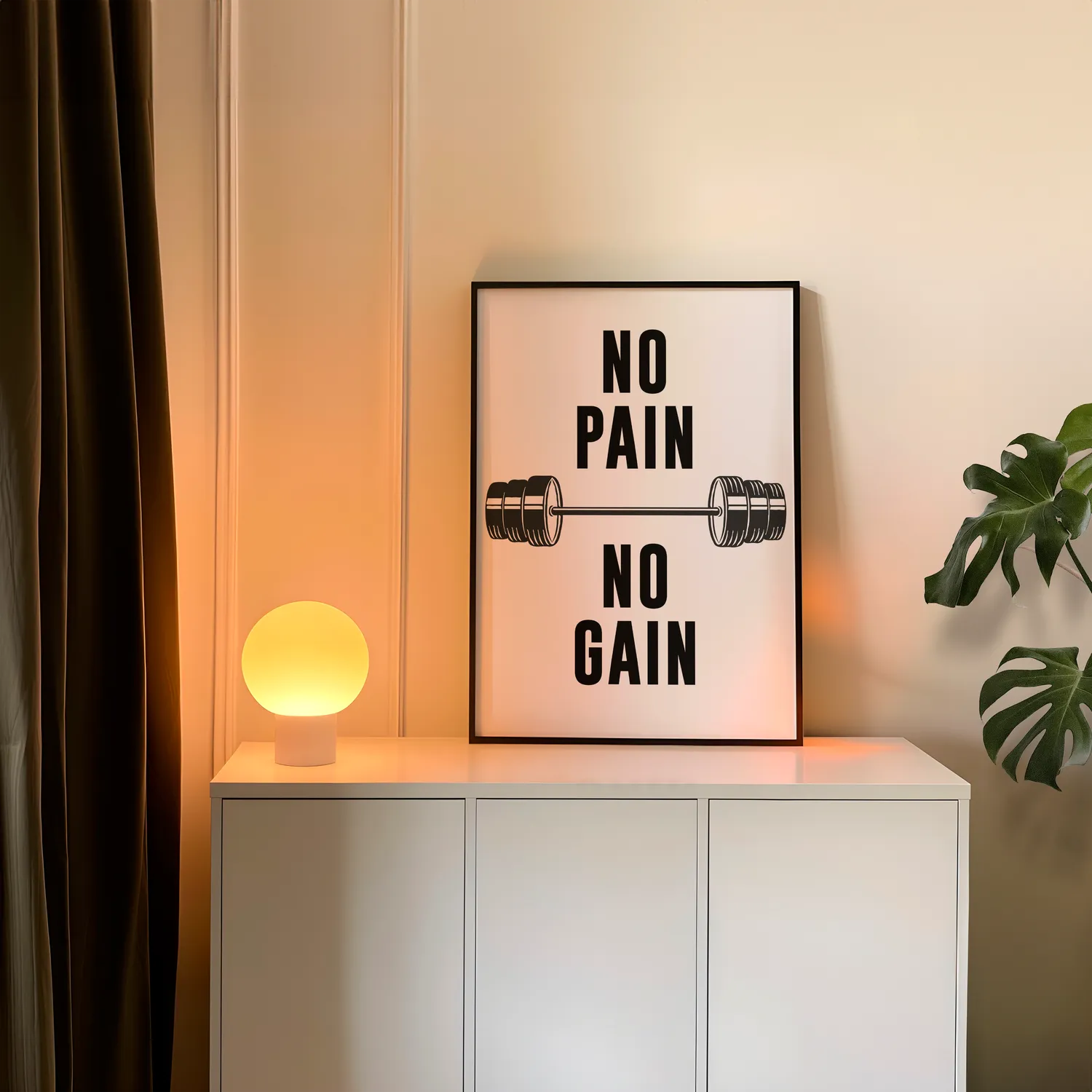 No Pain No Gain Plakat