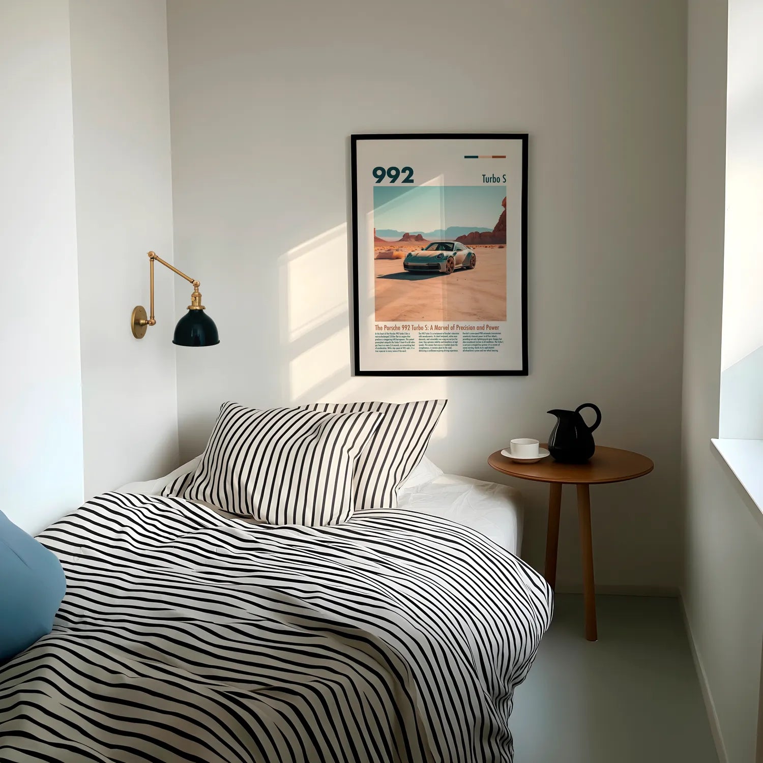 Porsche 992 Turbo S Plakat