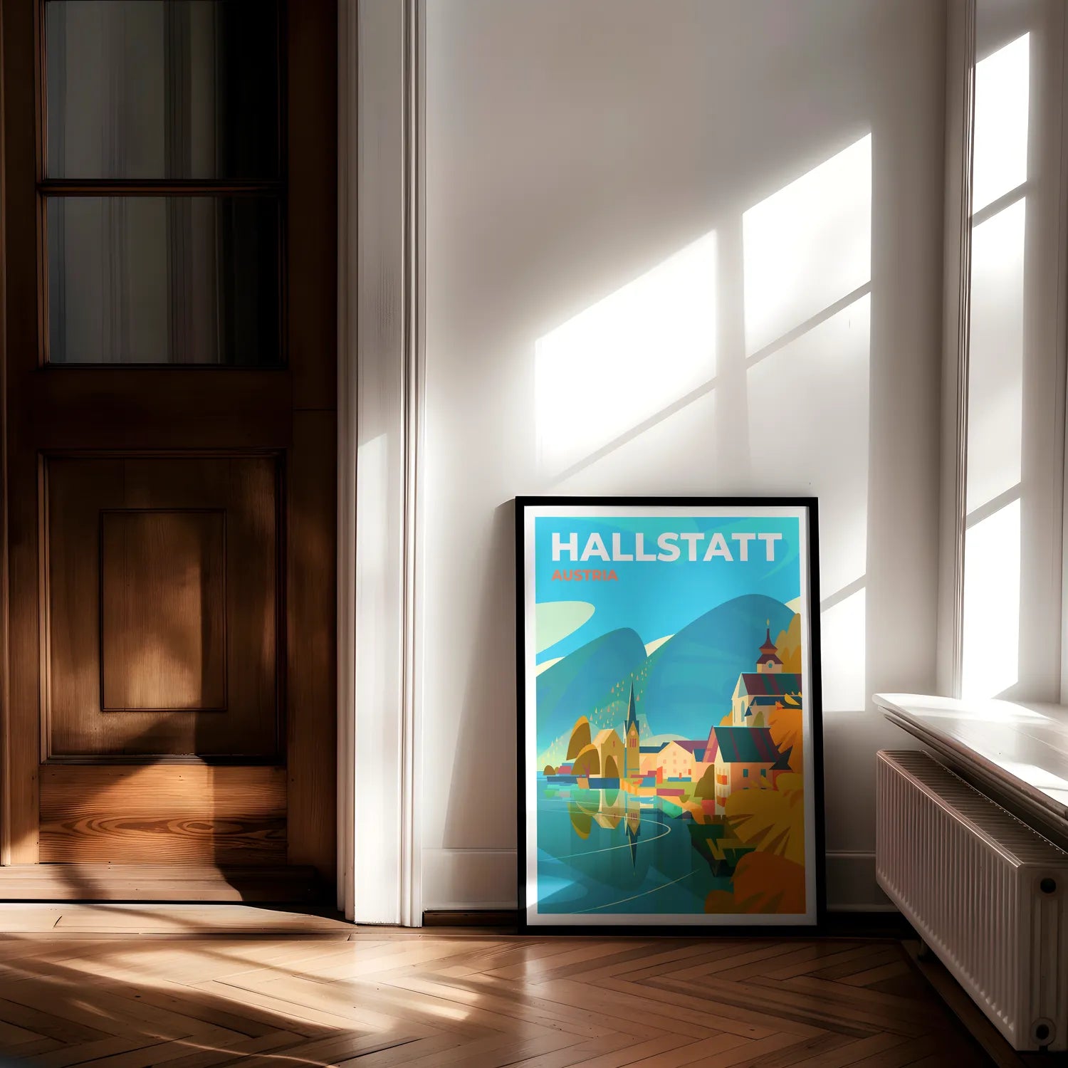 Hallstatt Plakat
