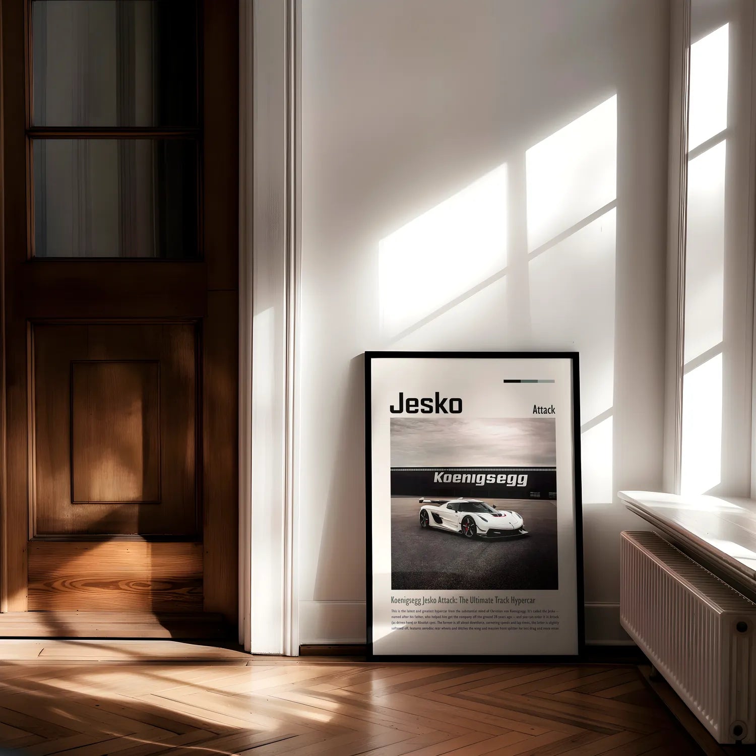 Koenigsegg Jesko Plakat