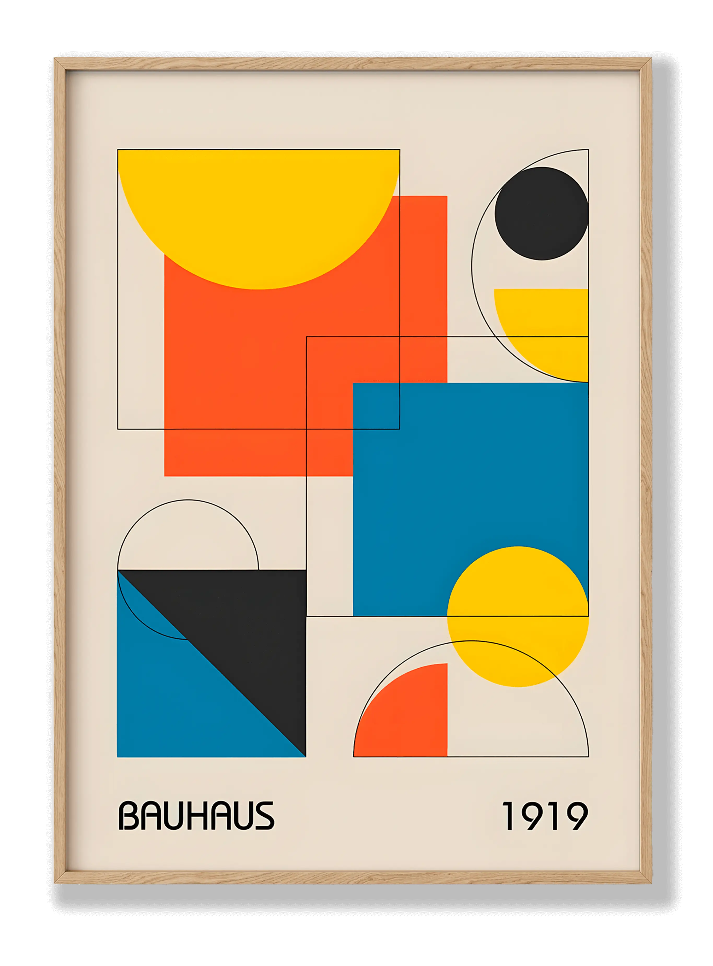 Bauhaus x 1919 Plakat