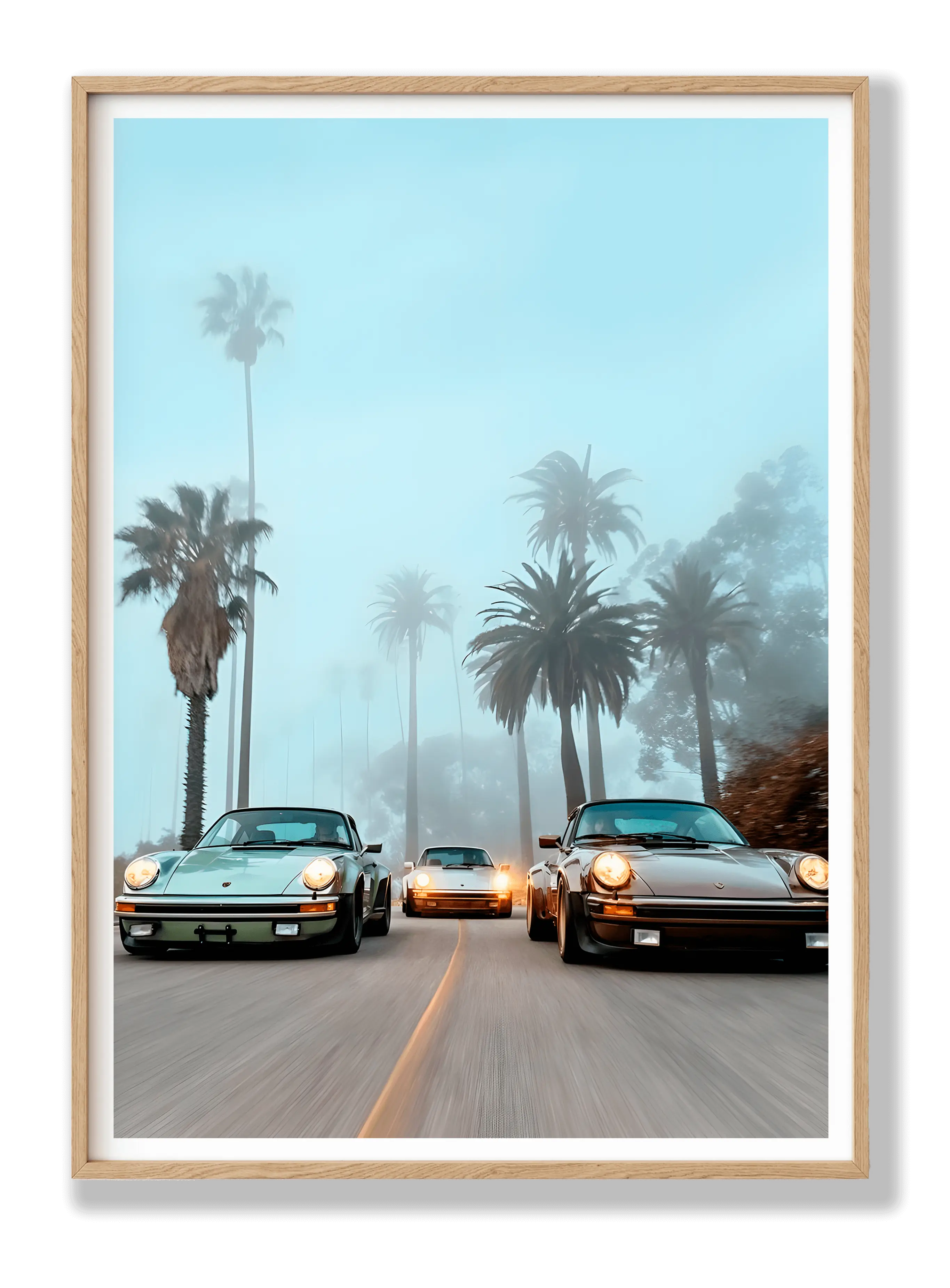 Porsche Vintage Plakat