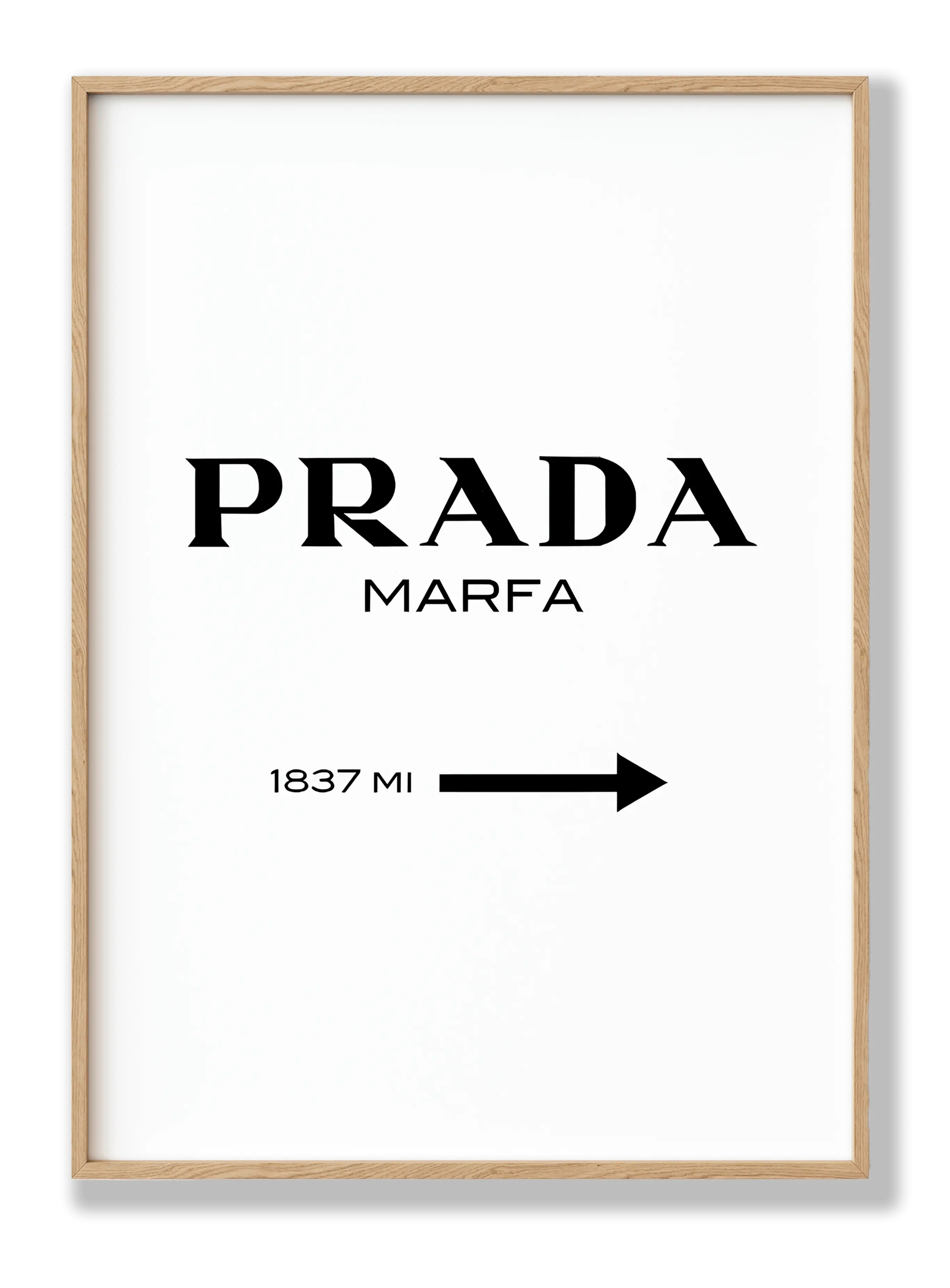 Prada Marfa Plakat
