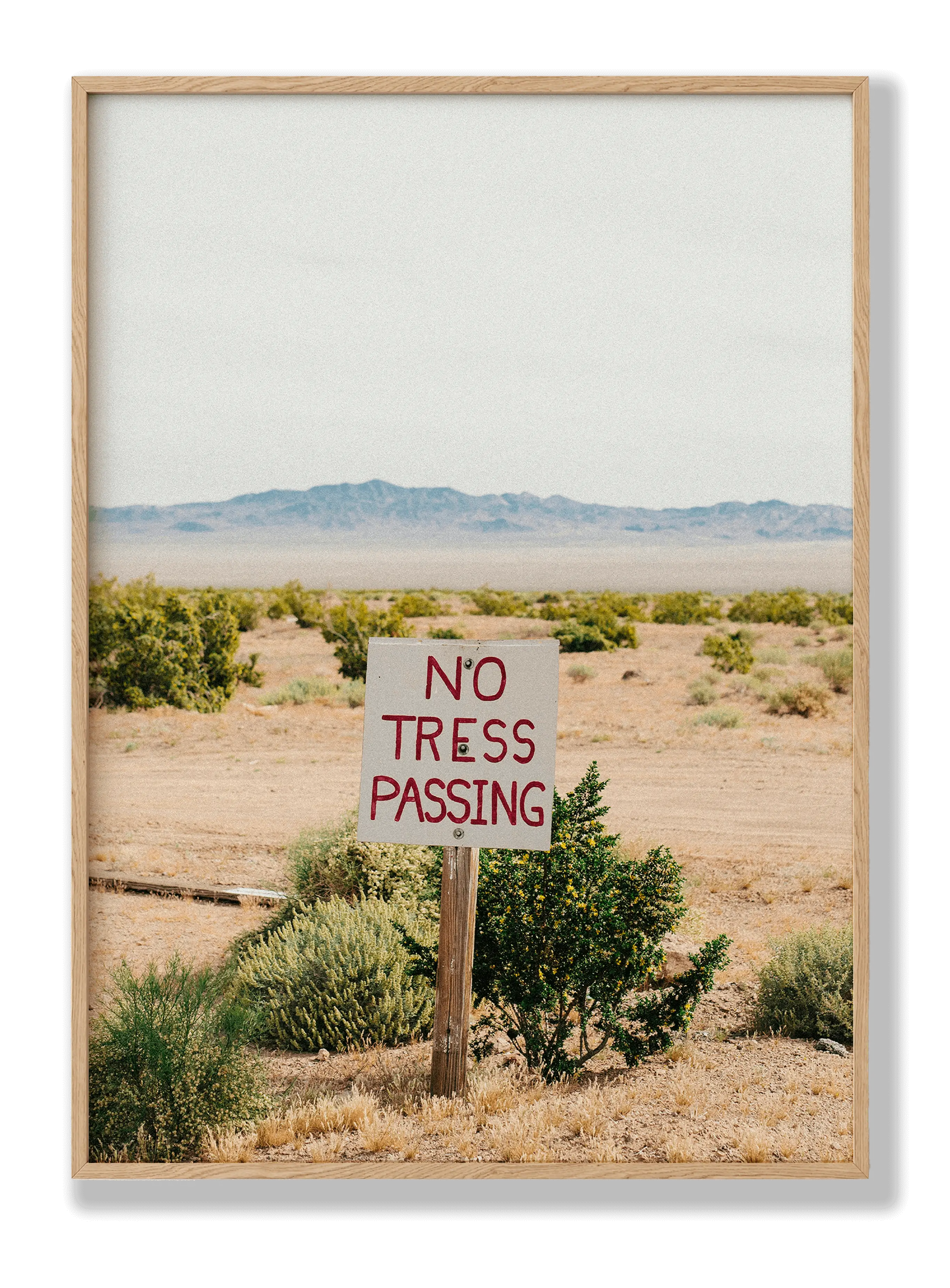 No Trespassing Plakat