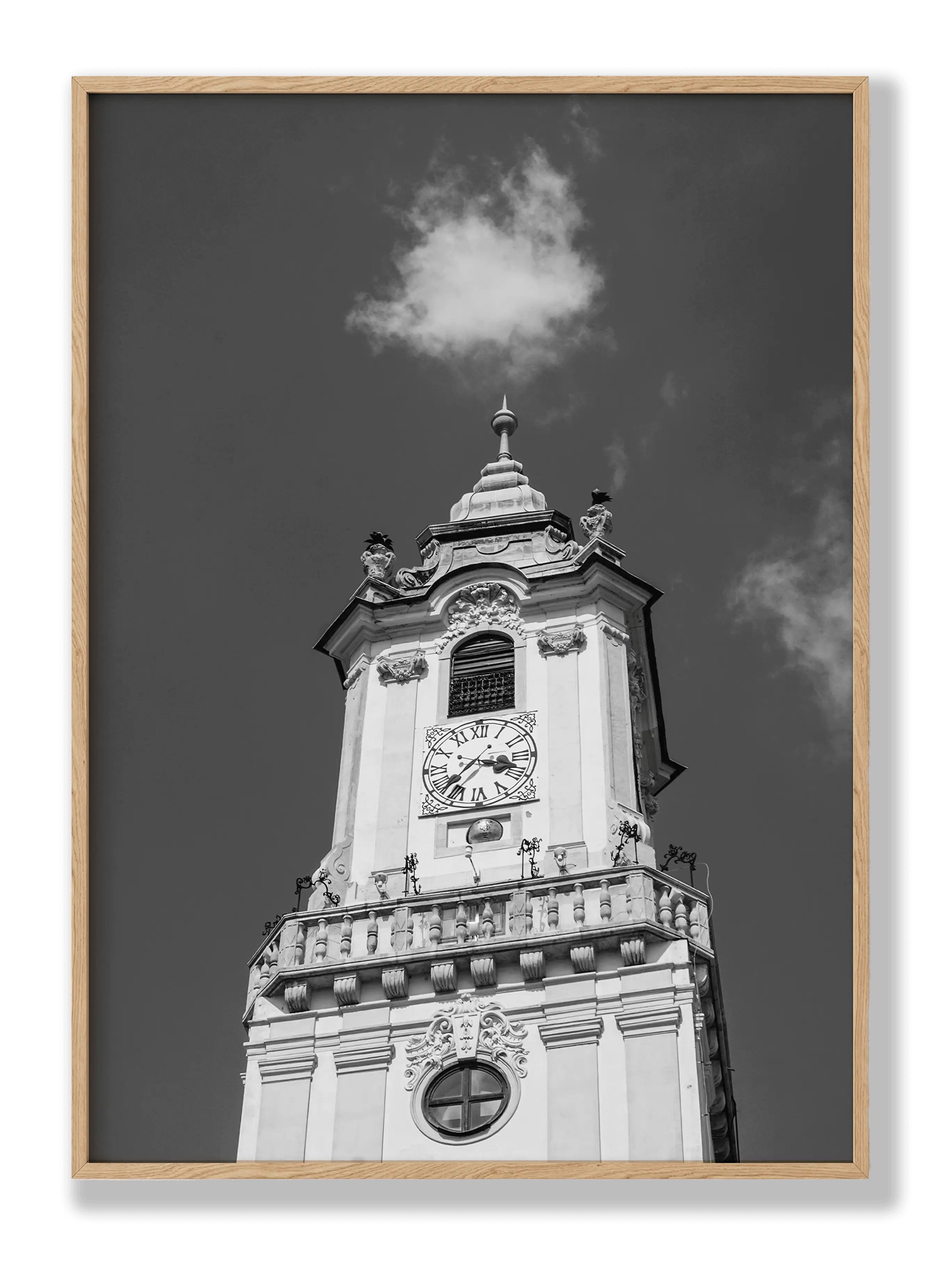 Black And White Tower Plakat