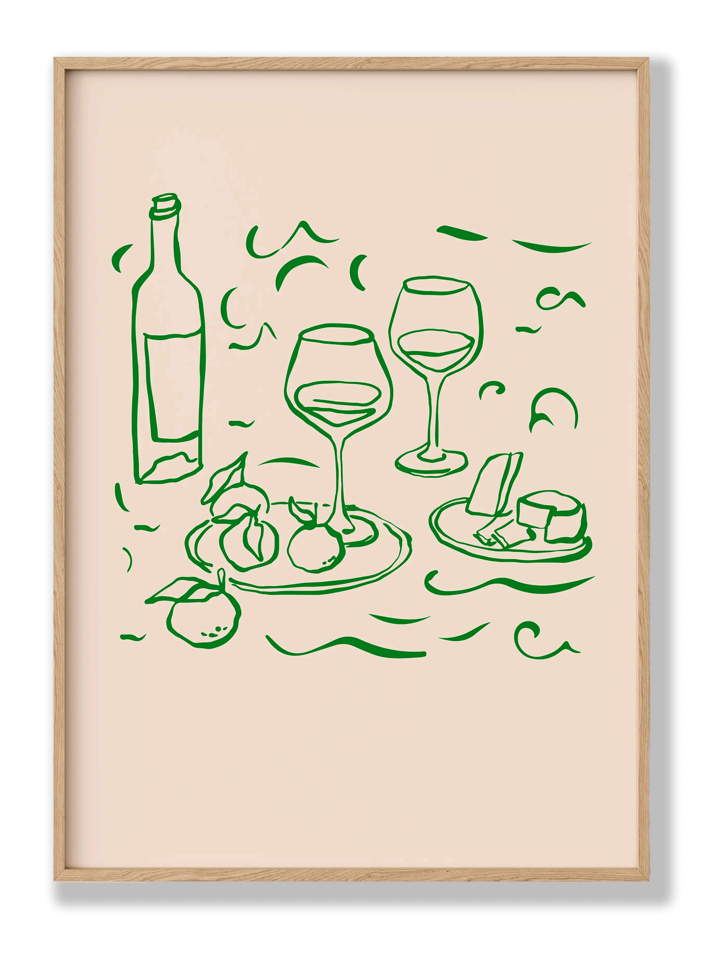 Wine Is Simple Plakat
