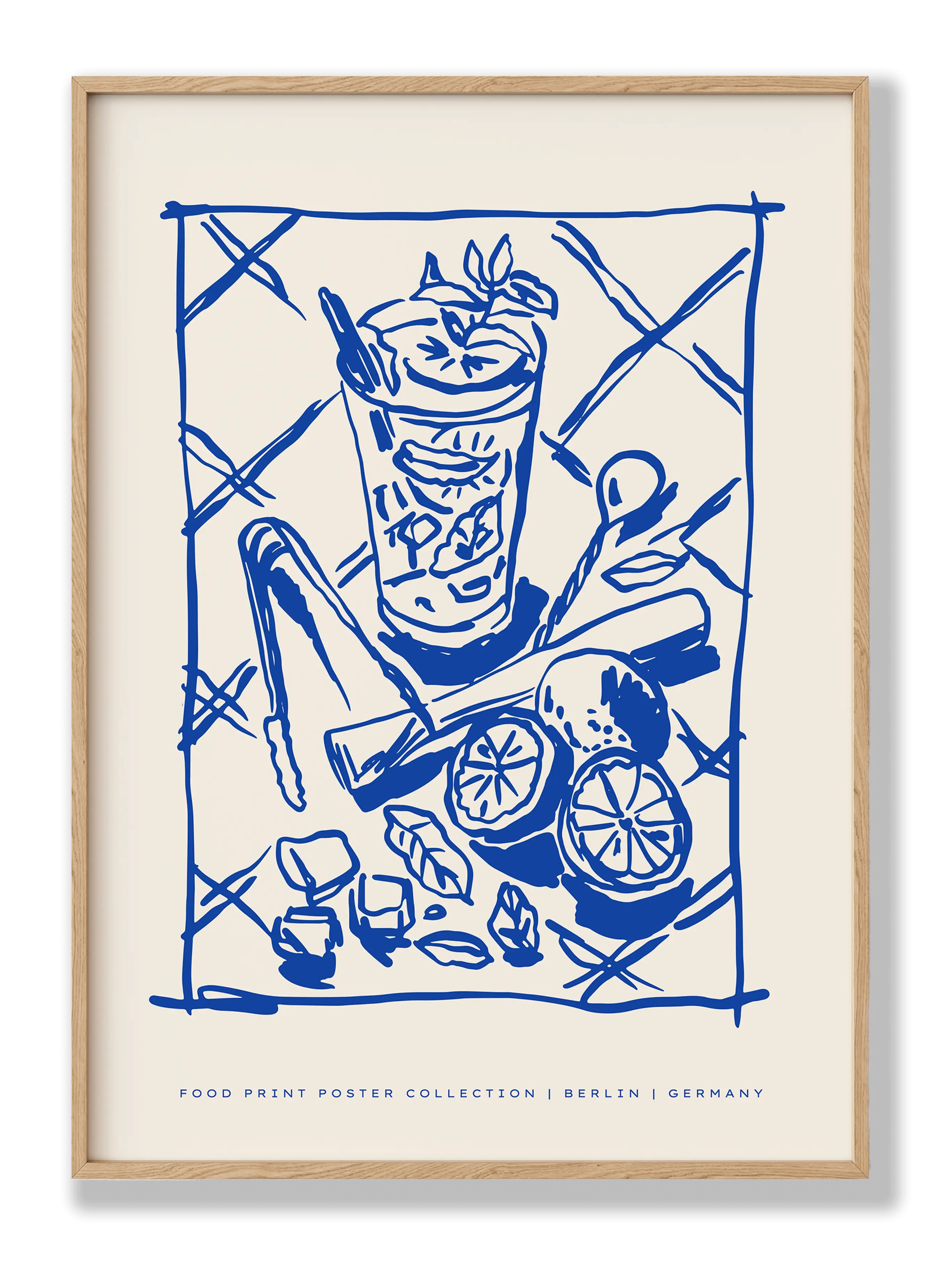 Sommergetränk-Poster