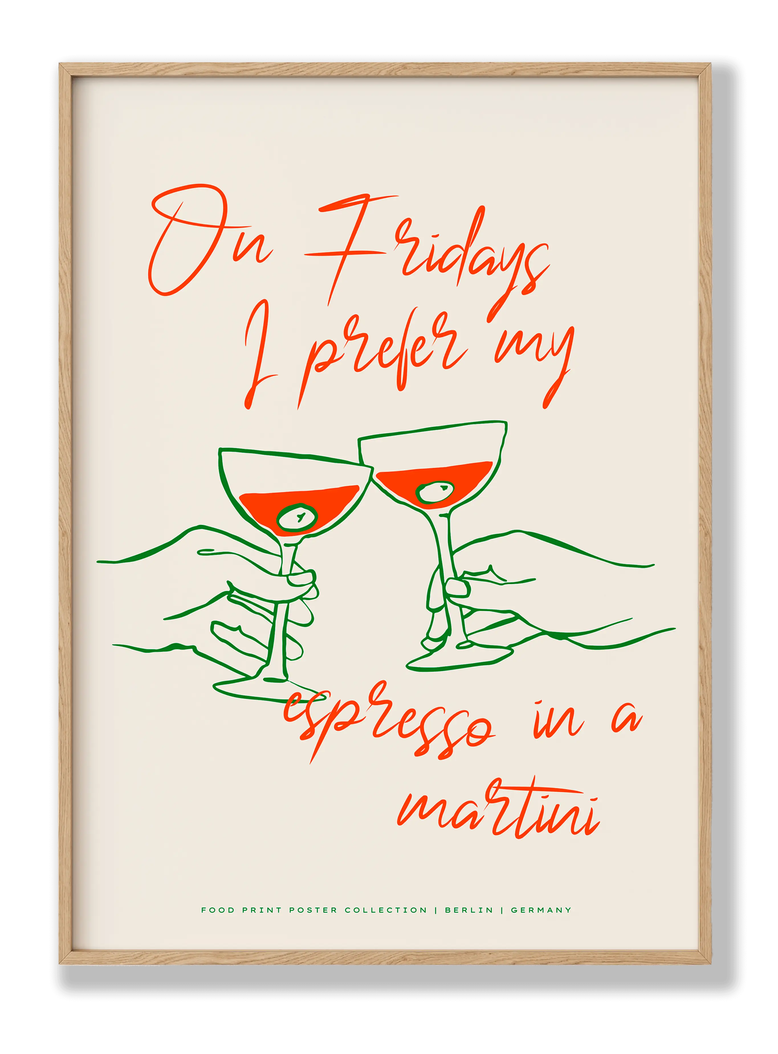 Fridays With Martini Plakat