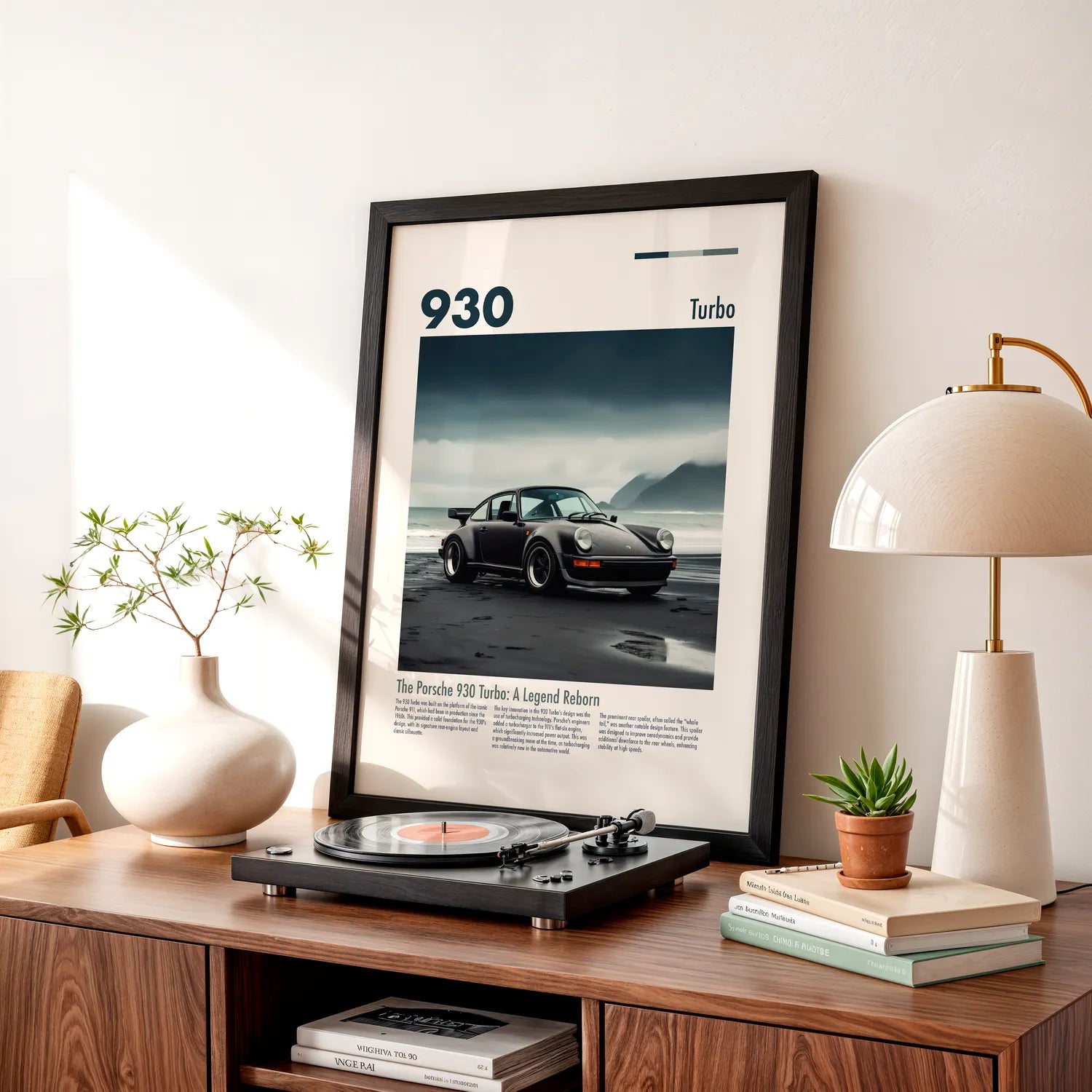 Porsche 930 Turbo Plakat