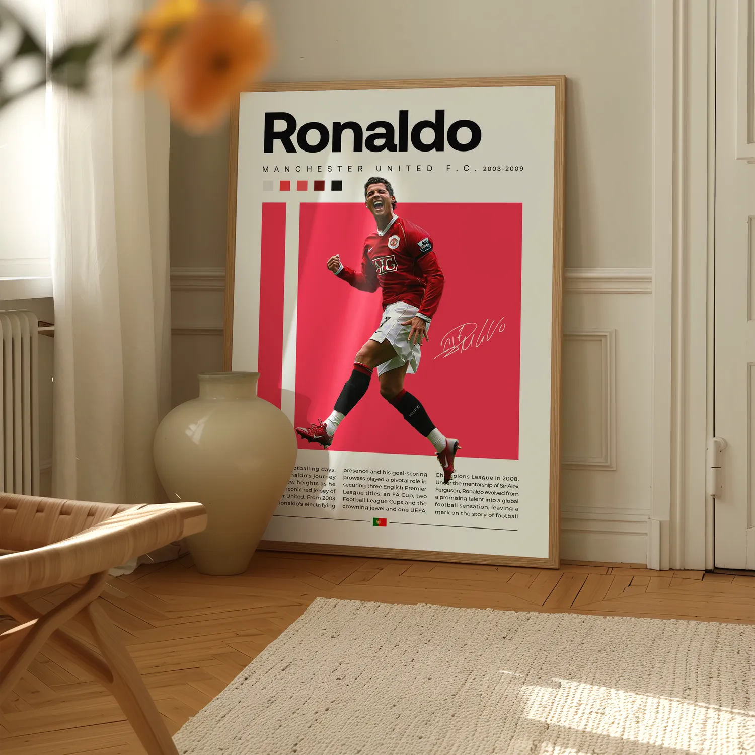 Cristiano Ronaldo No. 7 Plakat