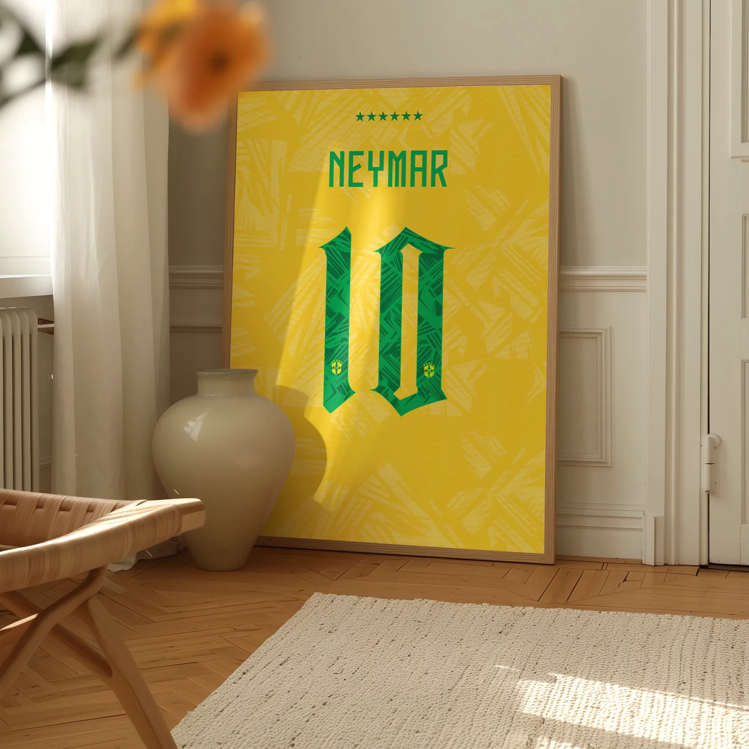 Neymar Shirt Plakat