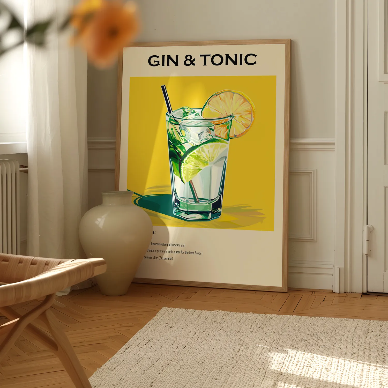 Gin & Tonic Plakat