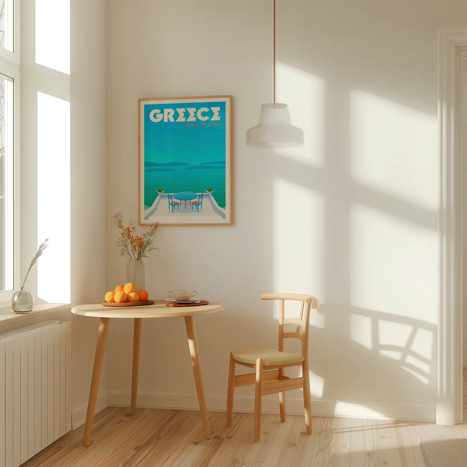 Island Of Corfu Plakat