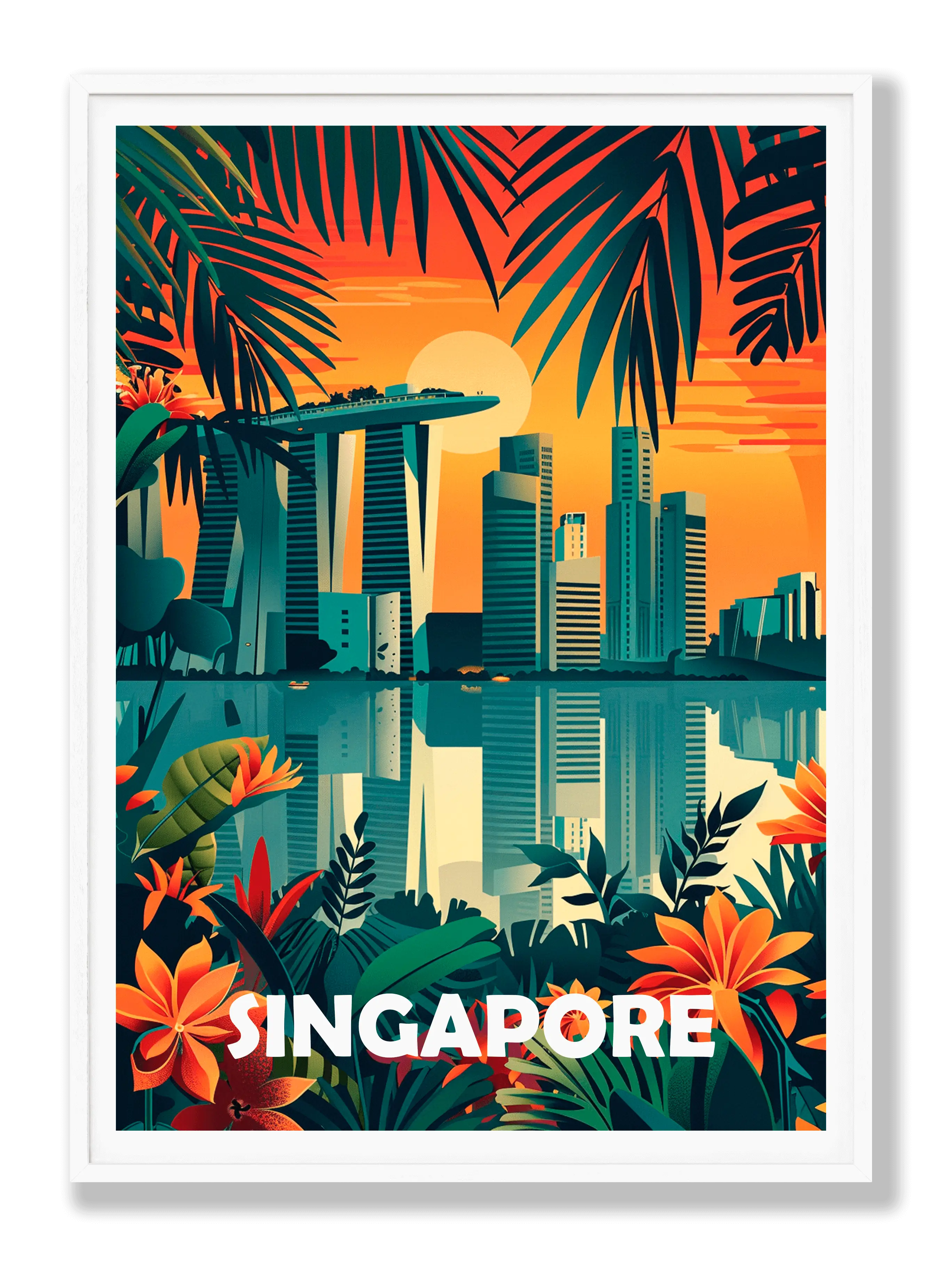 Singapore Plakat