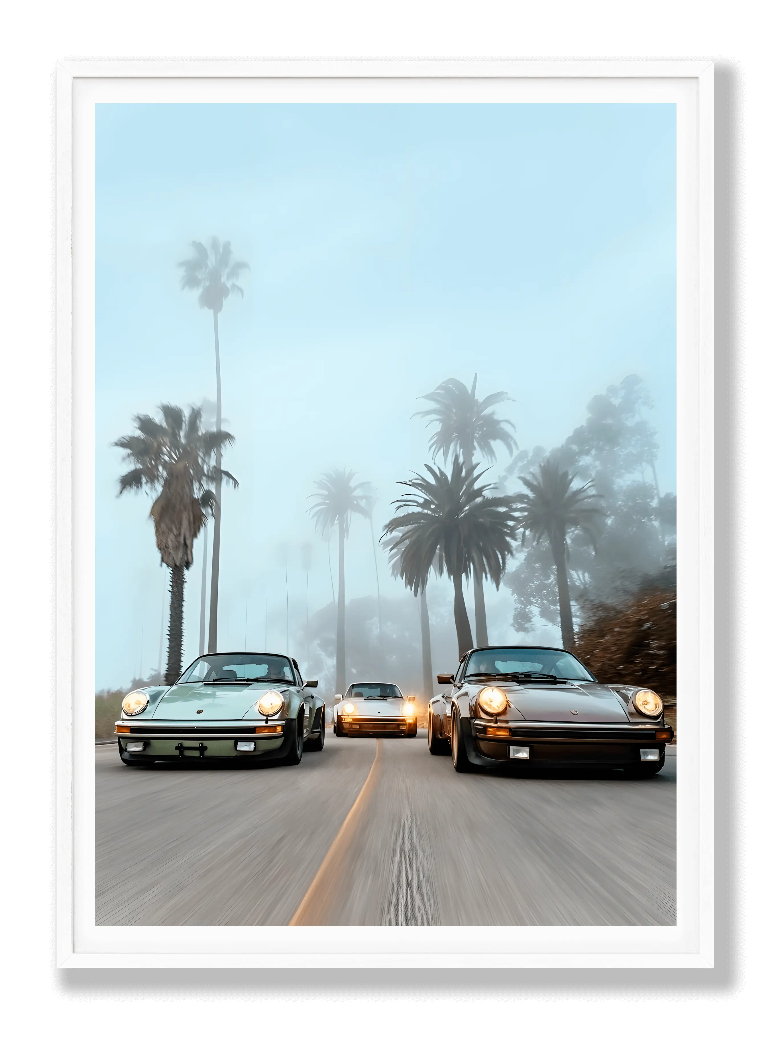 Porsche Vintage Plakat
