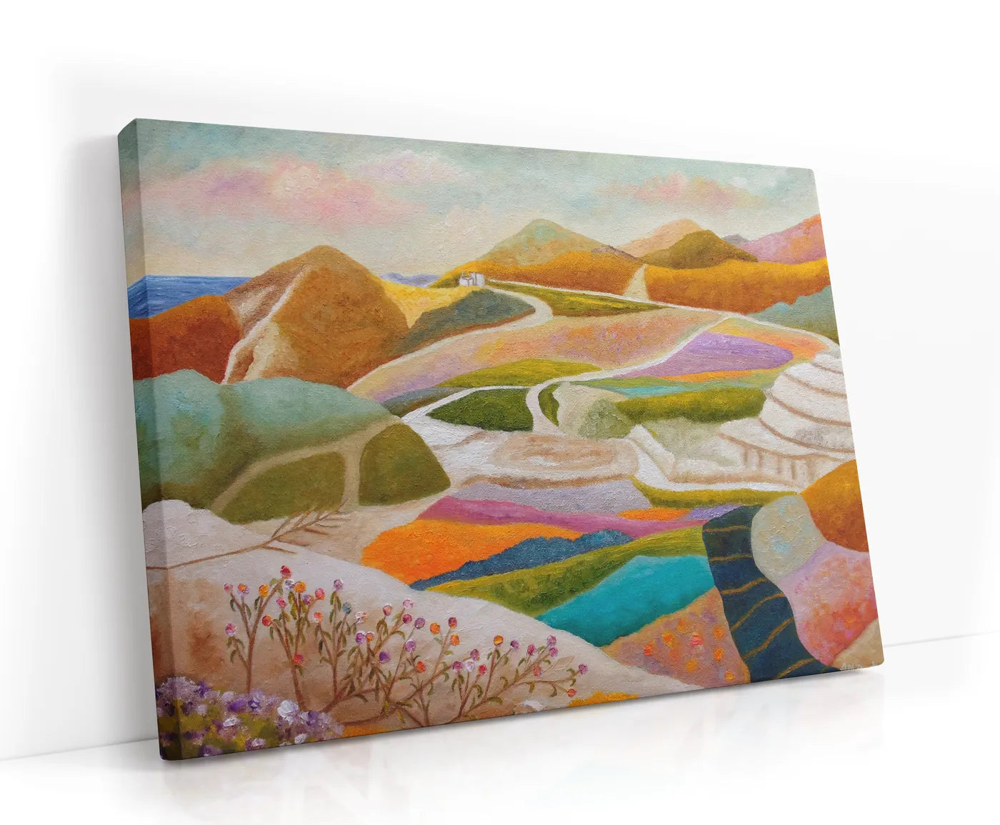 Flowers Sprouting In the Rocky Valley Lærred