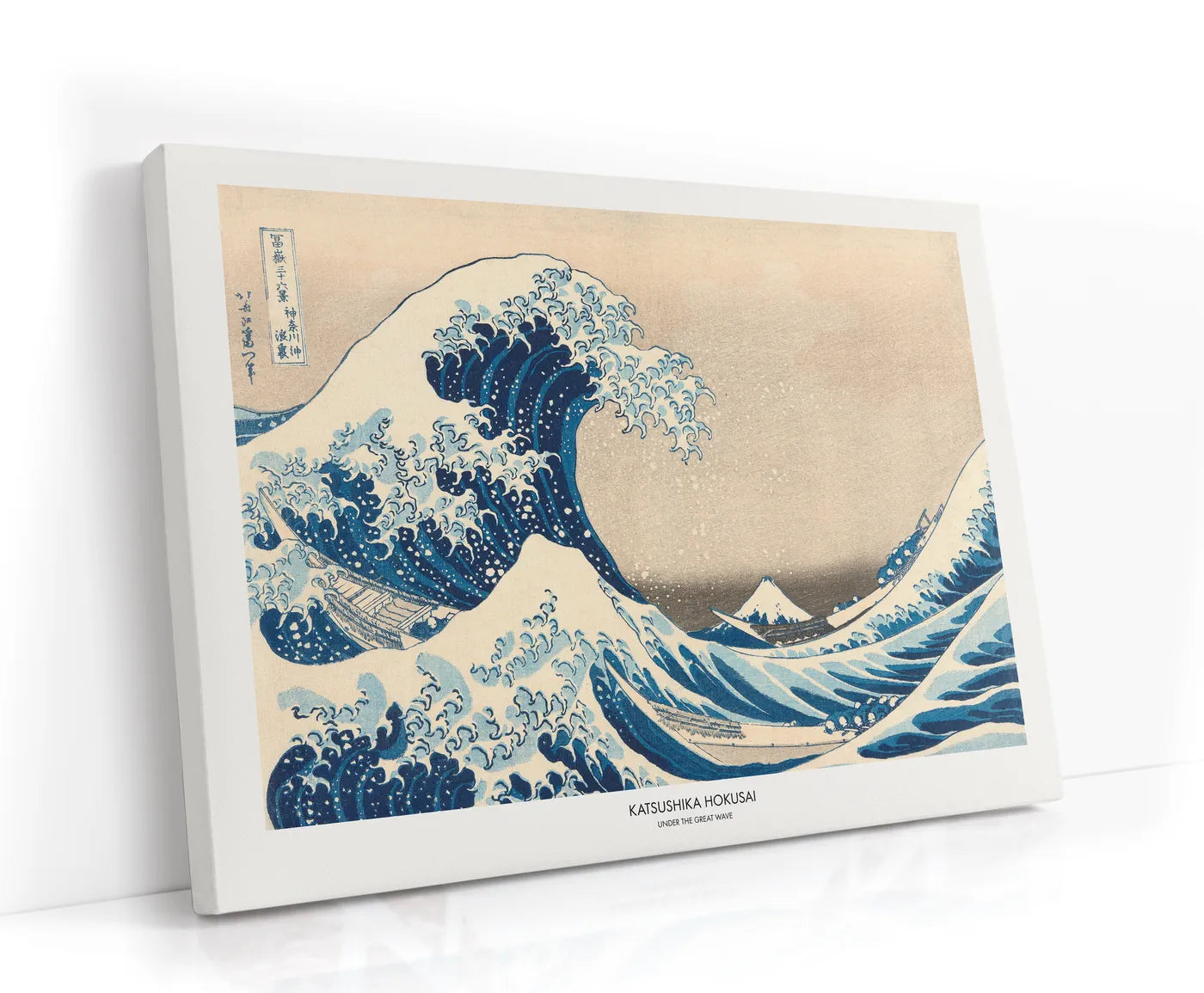 Under The Great Wave Lærred