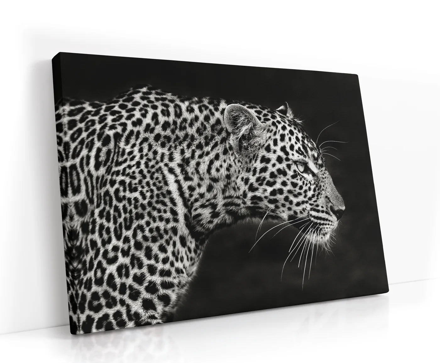 Leopard Close Up Lærred