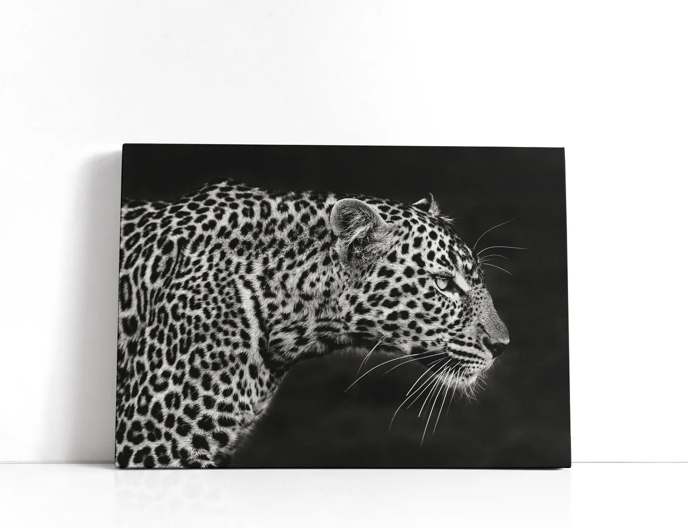 Leopard Close Up Lærred