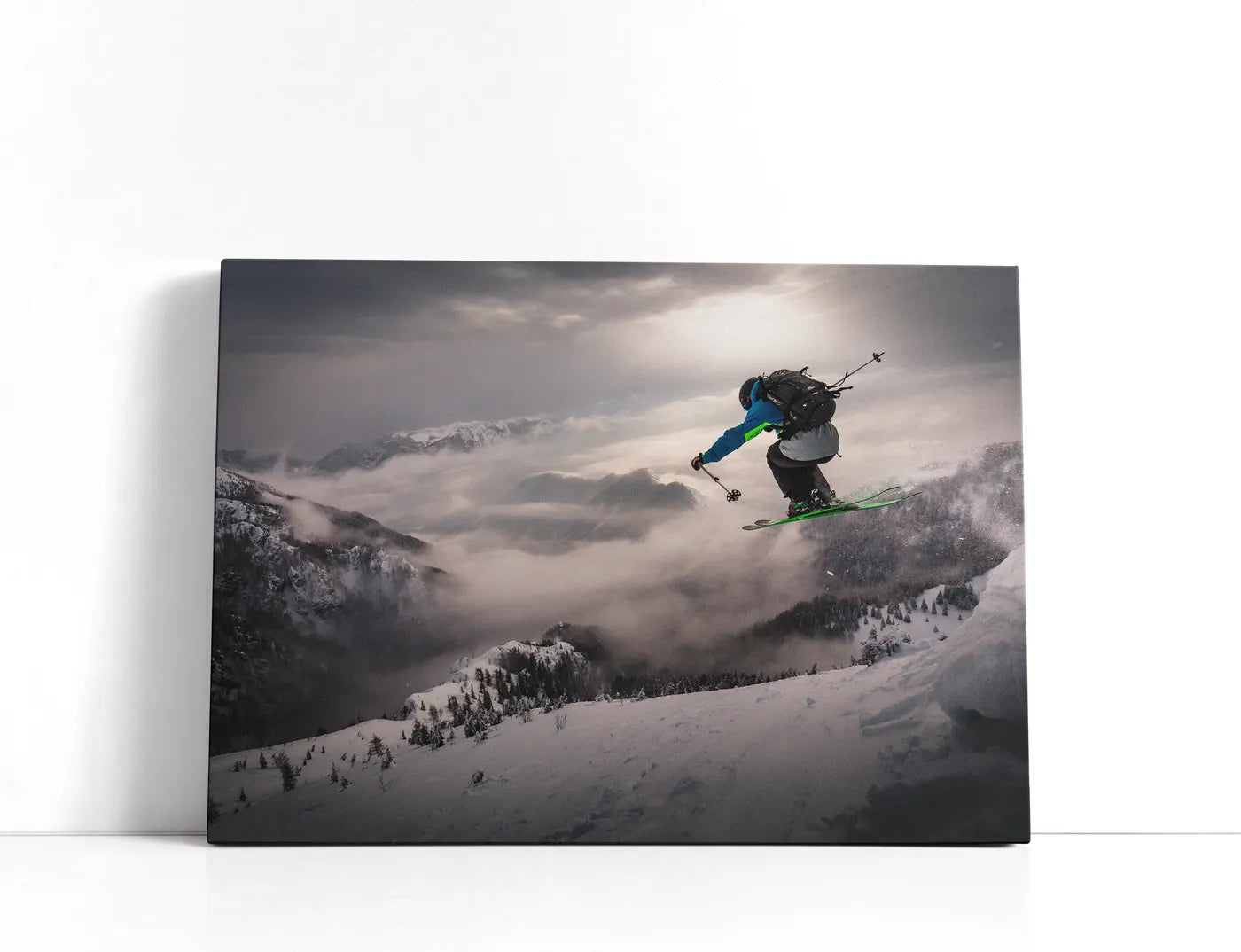 Backcountry skiing Lærred