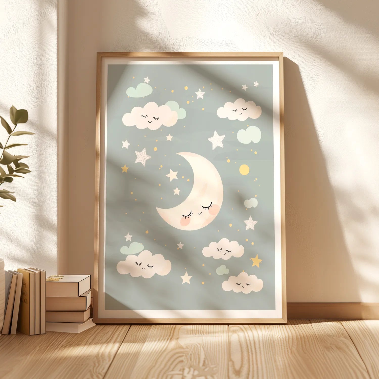 Sleepy Moon Plakat