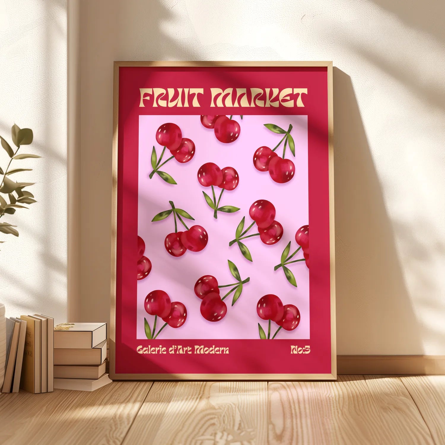 Fruit Market - Cherry Plakat