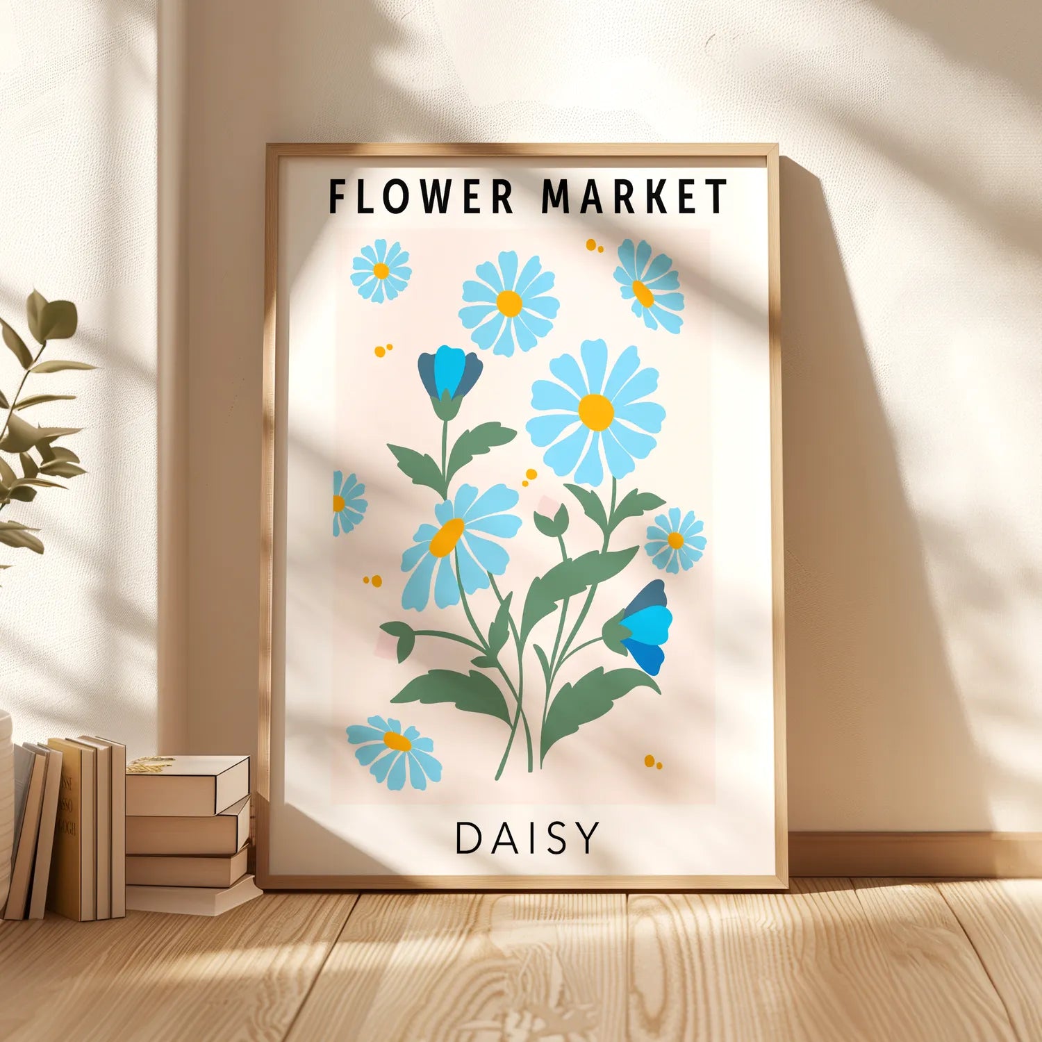 Flower Market Daisy Plakat